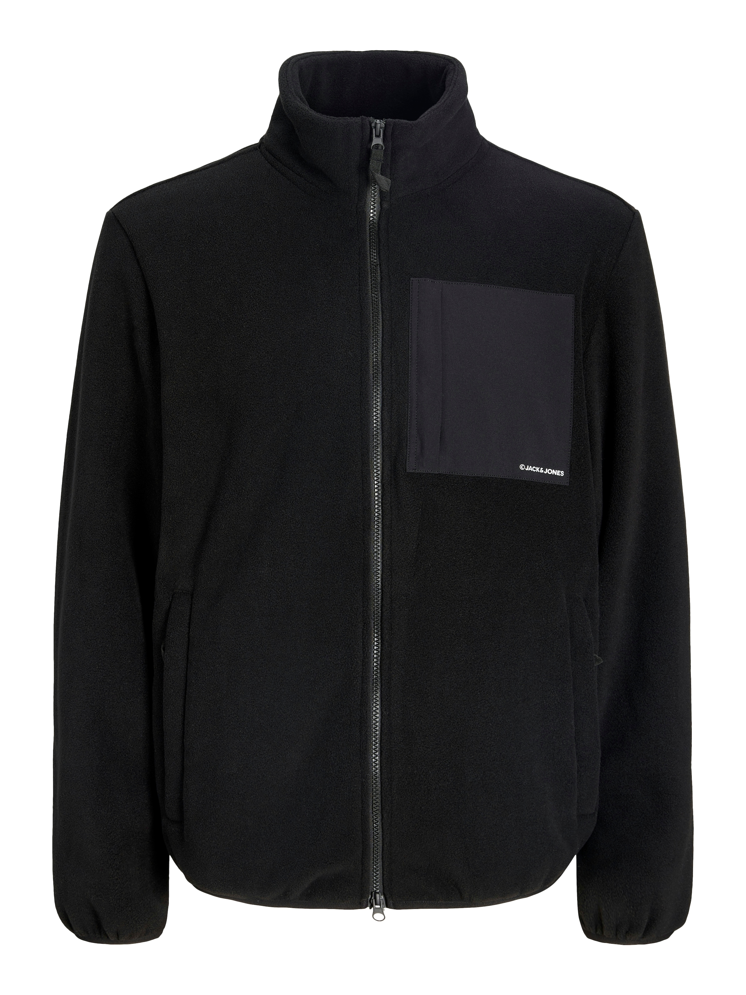 Jack & Jones Veste polaire »JJEMASON FLEECE SN« fibre synthétique, coupe régulière