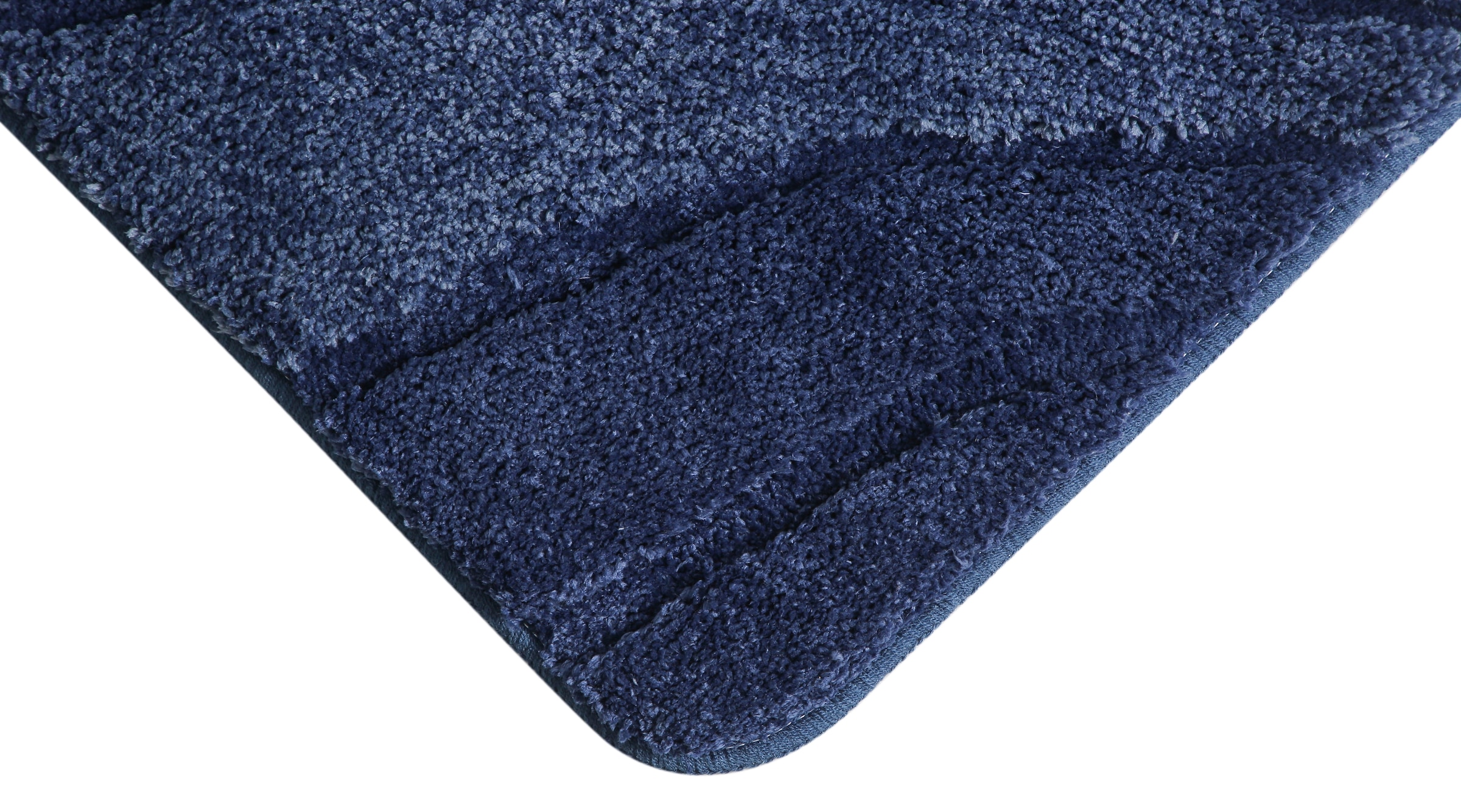 my home Badematte »Josie, Badvorleger, Badezimmer Teppich«, rutschhemmend beschichtet, fussbodenheizungsgeeignet-schnell trocknend-strapazierfähig, Badteppich, Badematten, rechteckig, rund & als 3-tlg. Set erhältlich