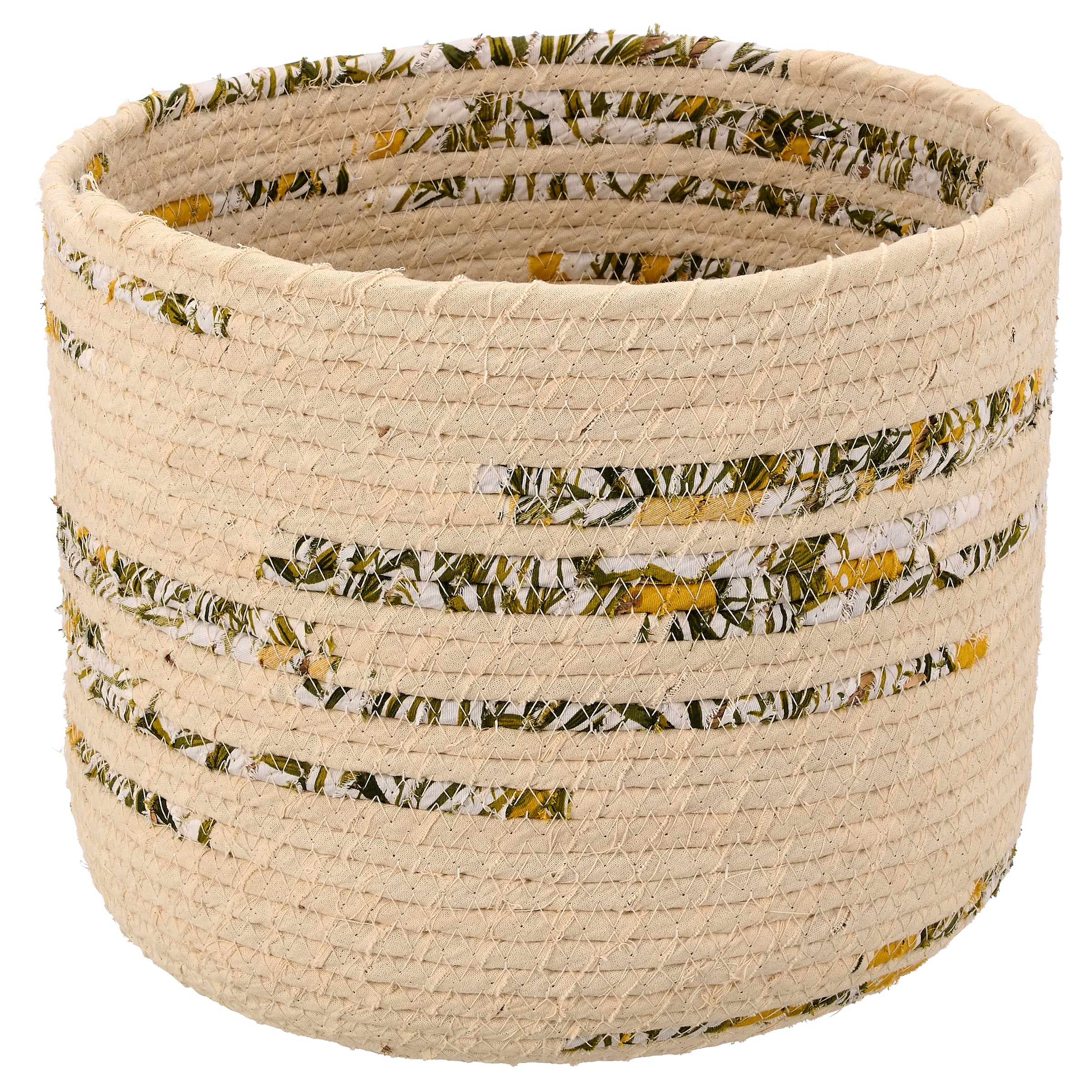 Creativ home Panier décoratif »Korb« avec des accents de couleur décoratifs