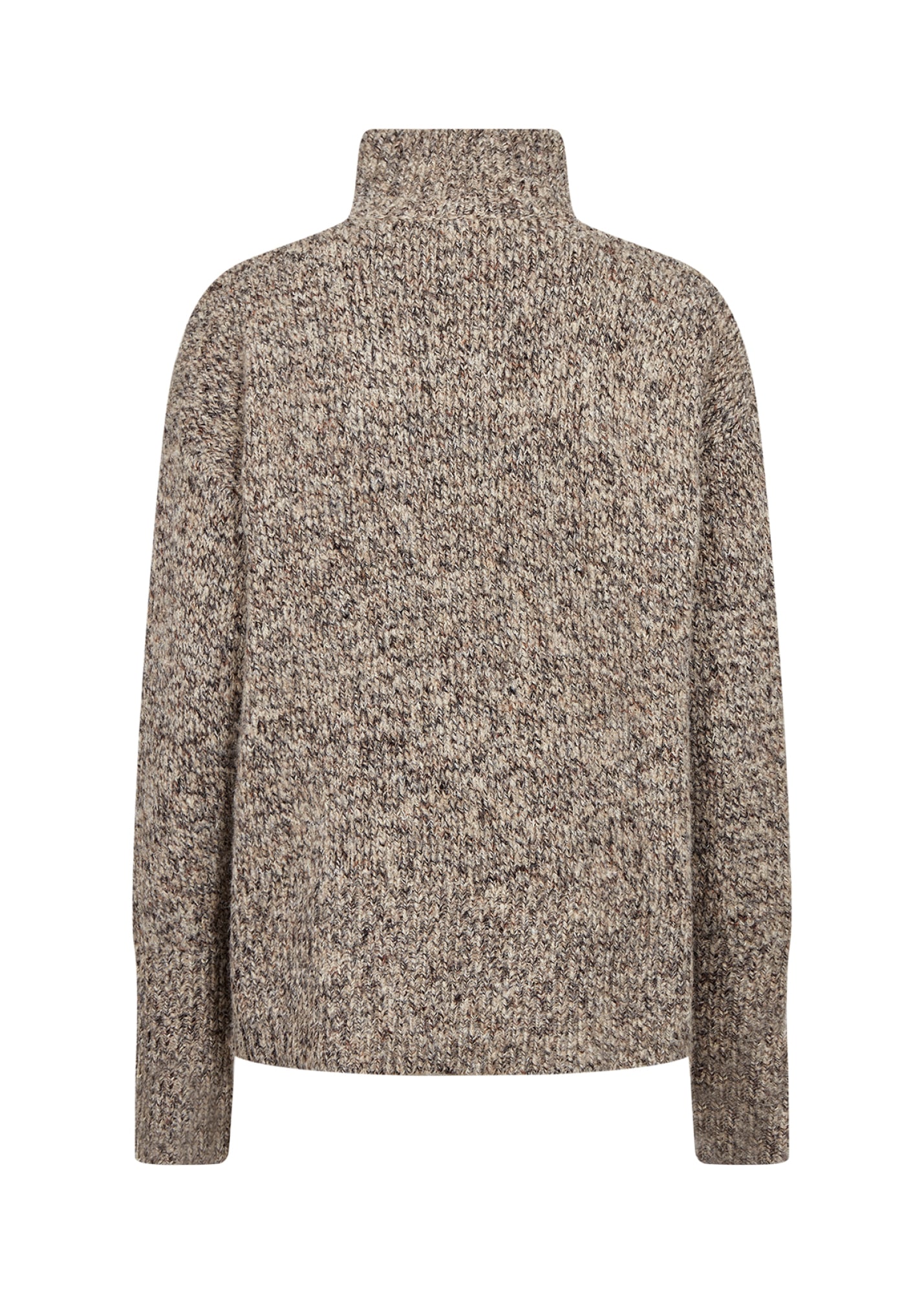 soyaconcept Pull en tricot »SC-HALINA YD 2« Materialmix mit Wolle