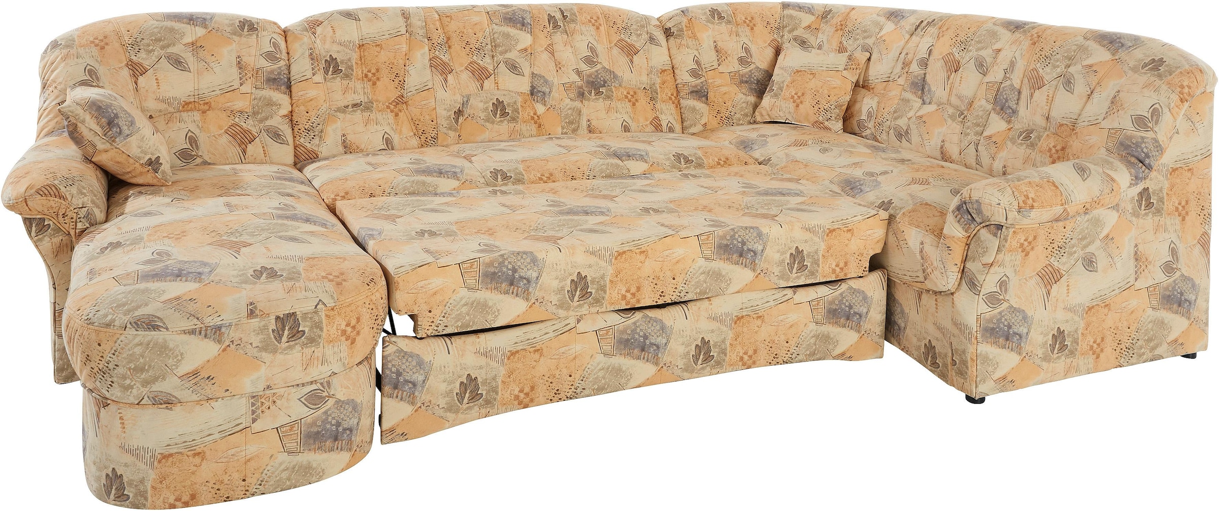 DOMO collection Wohnlandschaft »Bahia mit viel Platz, zeitloses Design, U-Form«, wahlweise mit Bettfunktion
