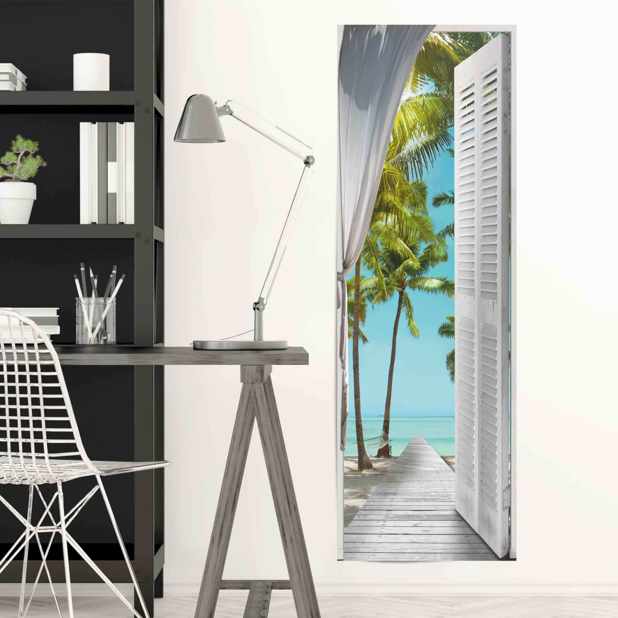 Reinders Poster "Tropische Ansicht Sonne - Mer - Strand - Urlaub" 1 Stk. tlg.