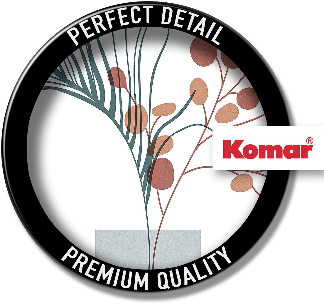 Komar Bild »Bohemian Vase« Natur 1 Stk. tlg. Wandbild zur Dekoration - ohne Rahmen