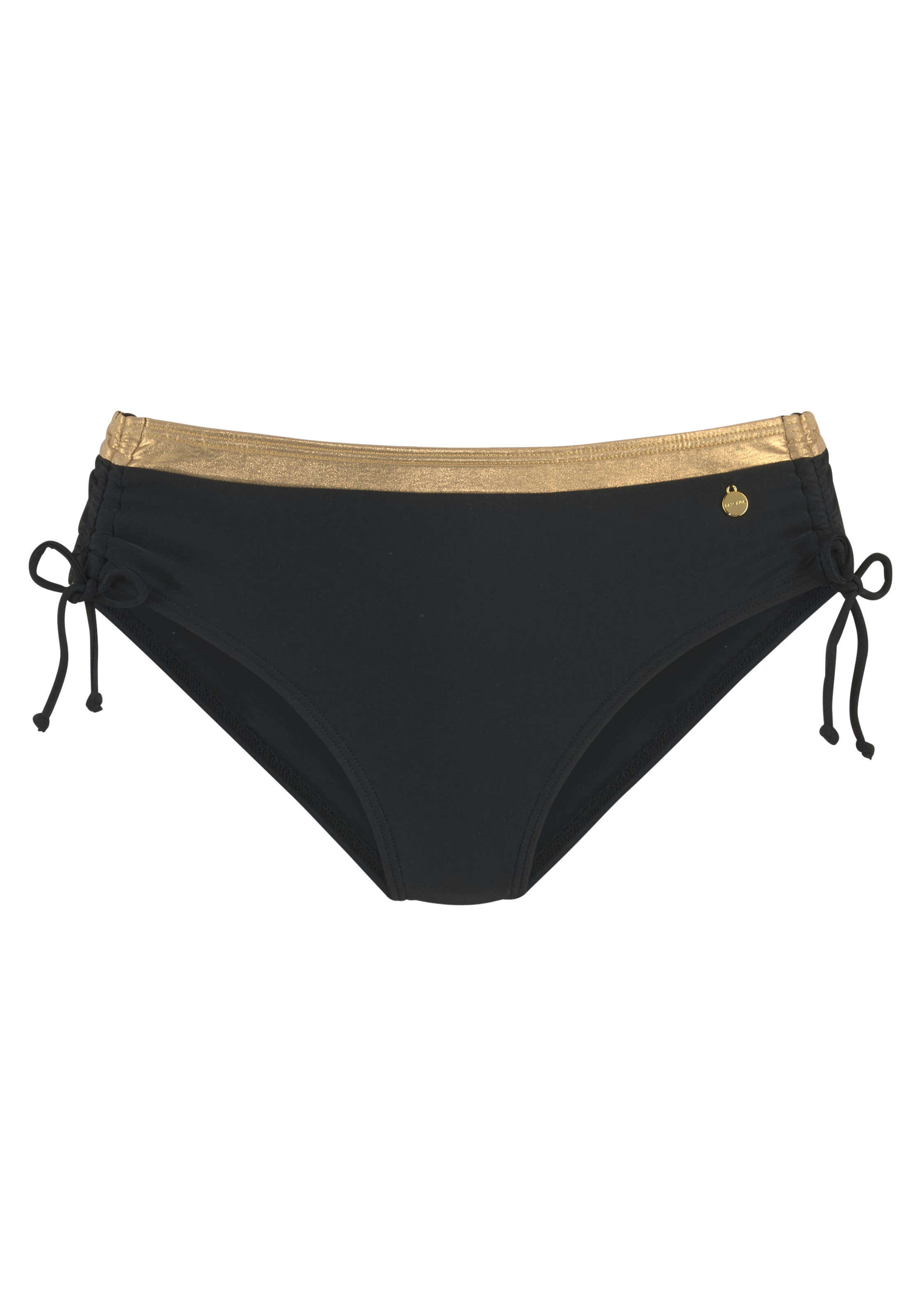 LASCANA Bikini-Hose »Elodie«, mit trendigem Materialeinsatz