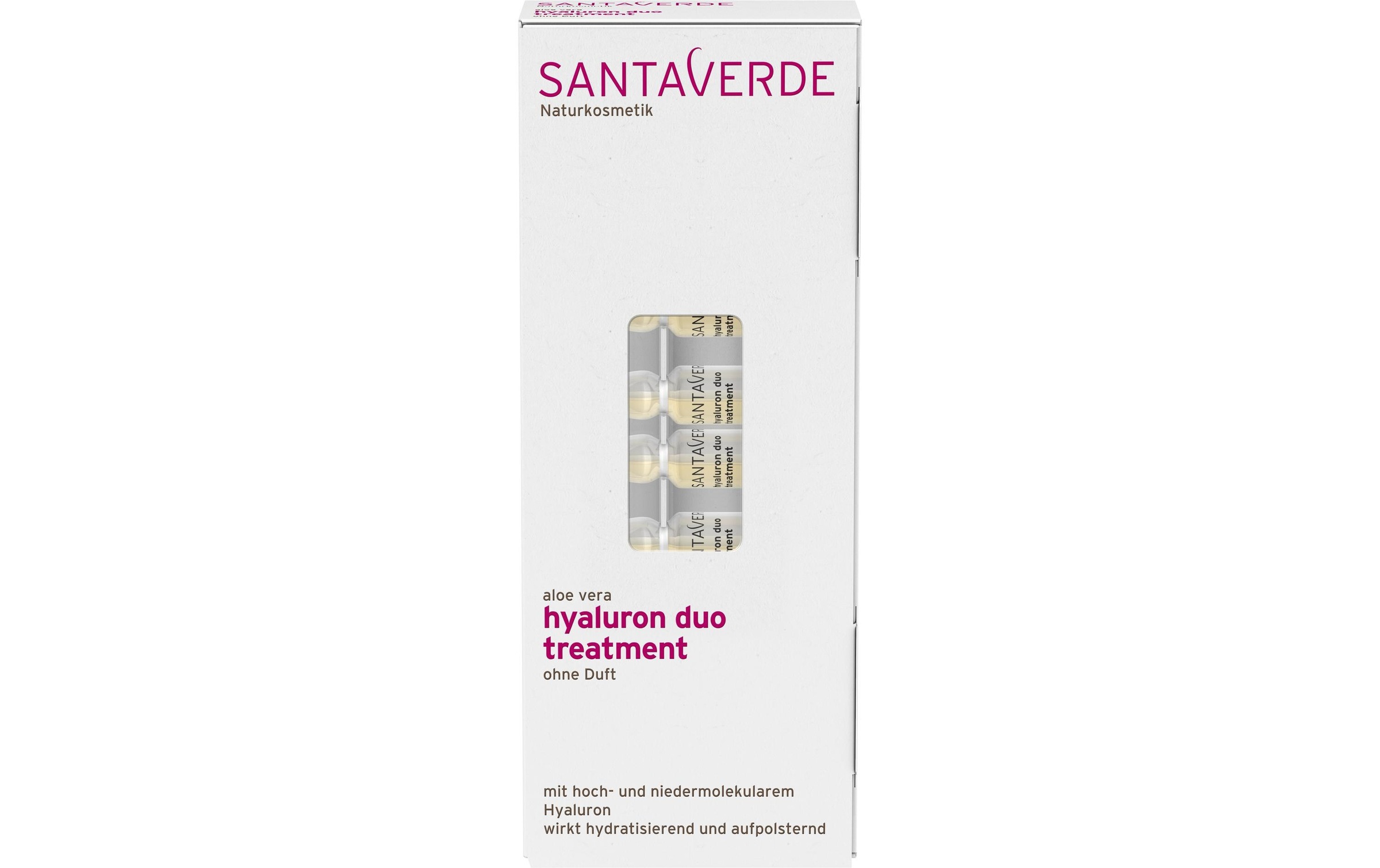   Sérum pour le visage »SantaVerde hyaluron duo treatment ohne Duft 10 ml«
