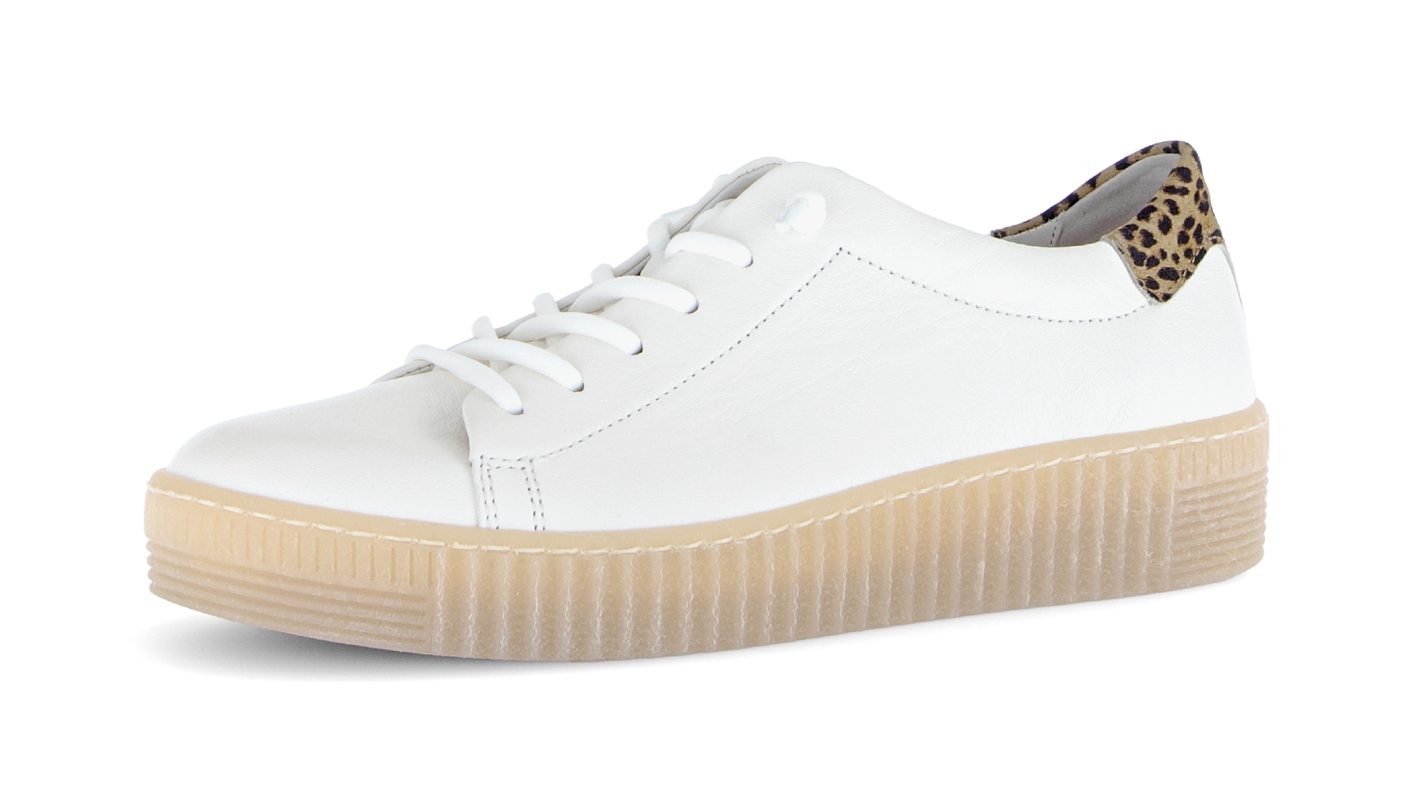 Image of Gabor Slip-On Sneaker, Freizeitschuh, Halbschuh, Slipper mit Kontrastbesatz an der Ferse