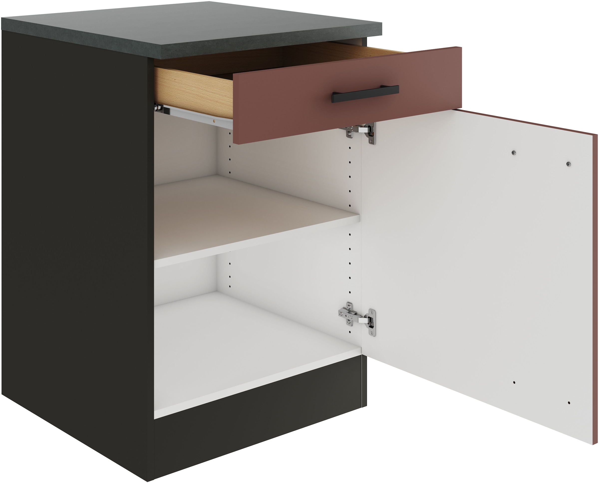 OPTIFIT Unterschrank »Palma«, Breite 60 cm, mit 1 Tür und 1 Schubkasten