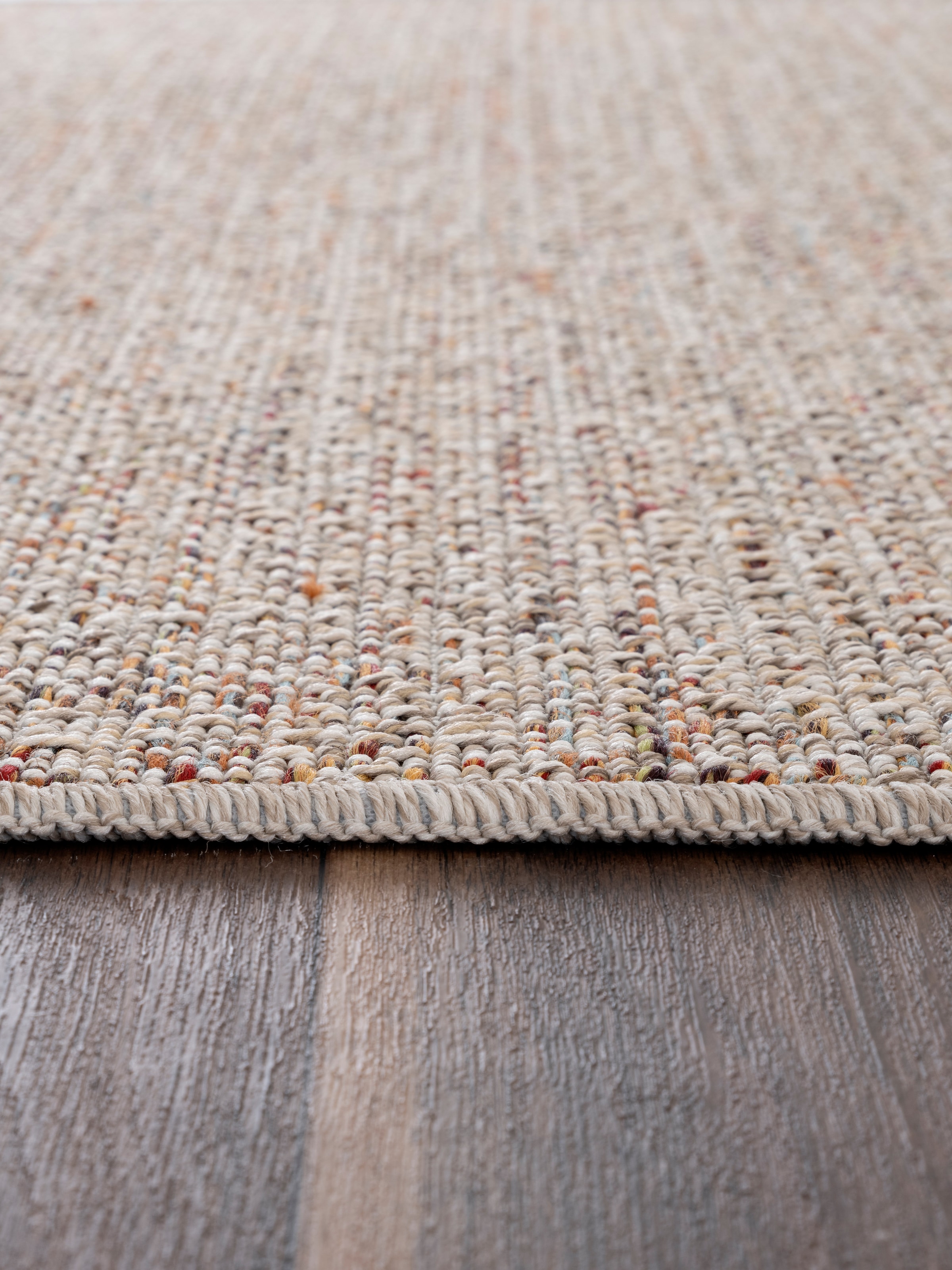 GOODproduct Teppich »Lennor, In- und Outdoor geeignet, Balkon, Camping« rechteckig 8 mm Höhe Wetterfest & UV-beständig, meliert, Sisal-Optik, Esszimmer, Wohnzimmer