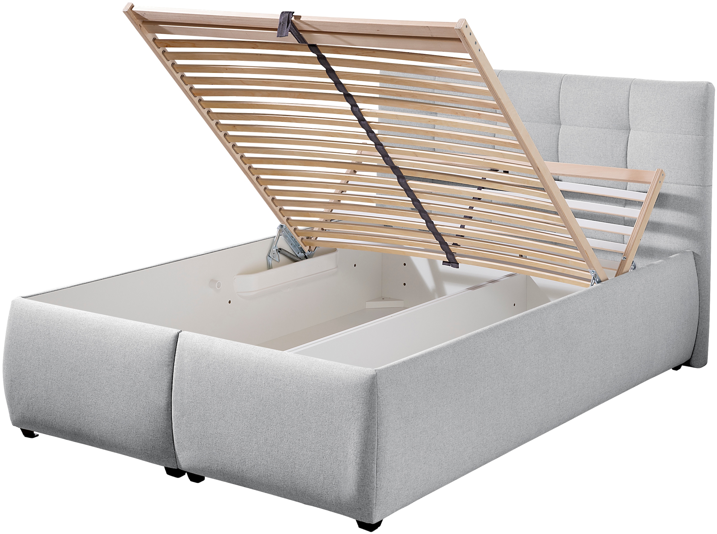 Maintal Polsterbett »Felsental« inklusive Bettkasten, in H2, H3 & H4 erhältlich