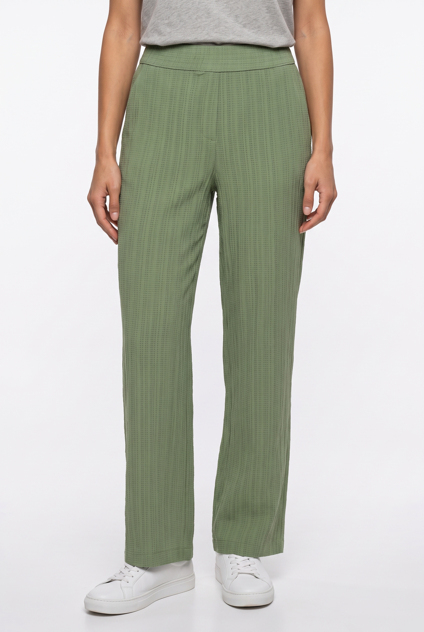 Image of Cecil Stoffhose "Style Neele" Sommerhose im Loose Fit mit Struktur-Streifen