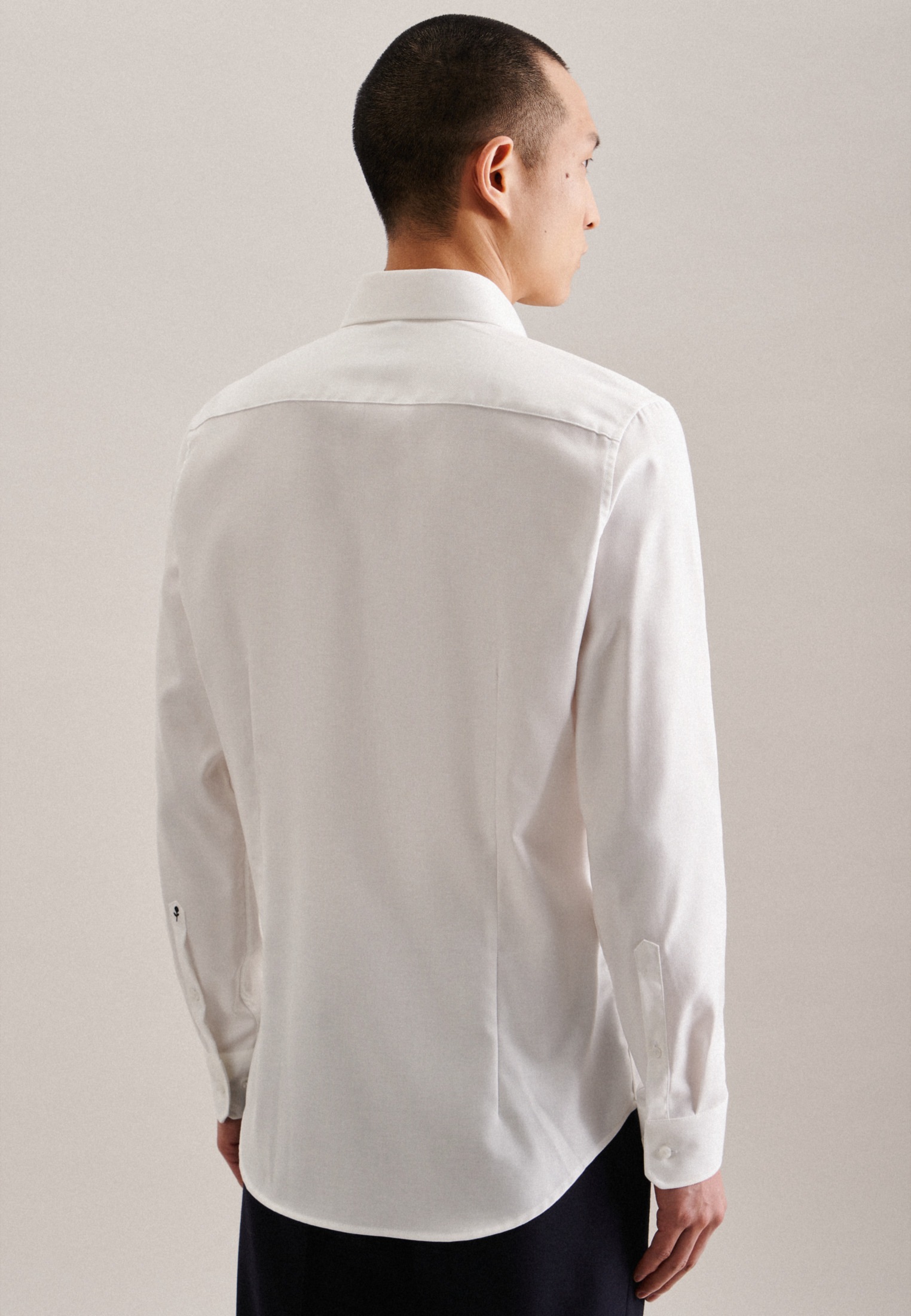 seidensticker Businesshemd »Schwarze Rose« Slim 1/1 Kentkragen Uni