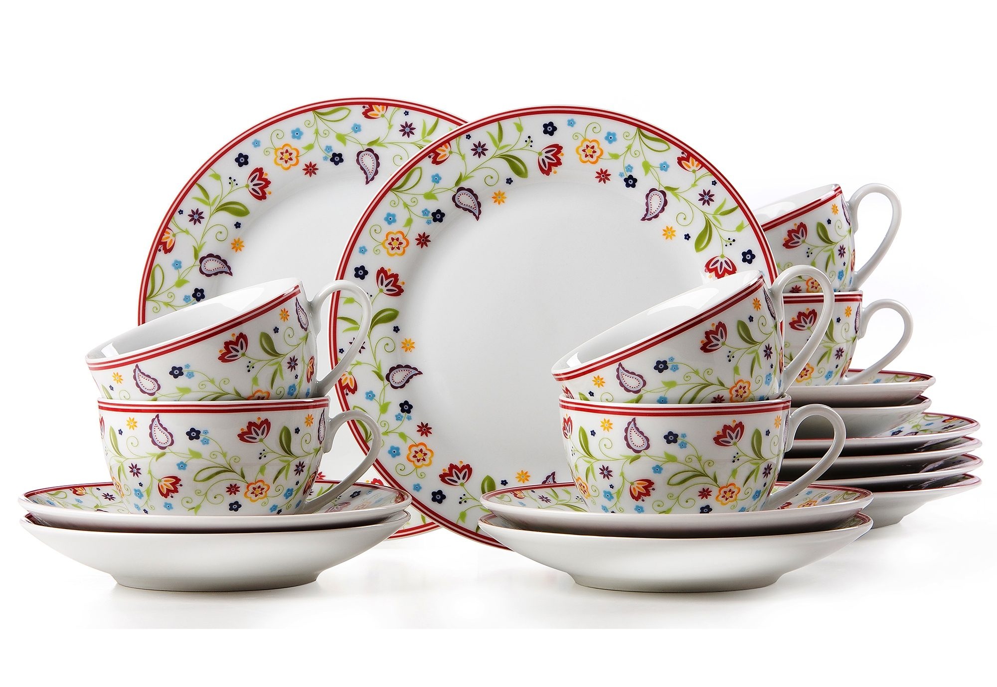 Image of Ritzenhoff & Breker Kaffeeservice "Doppio Shanti, Geschirr-Set, Service" 18 Teile, für 6 Personen