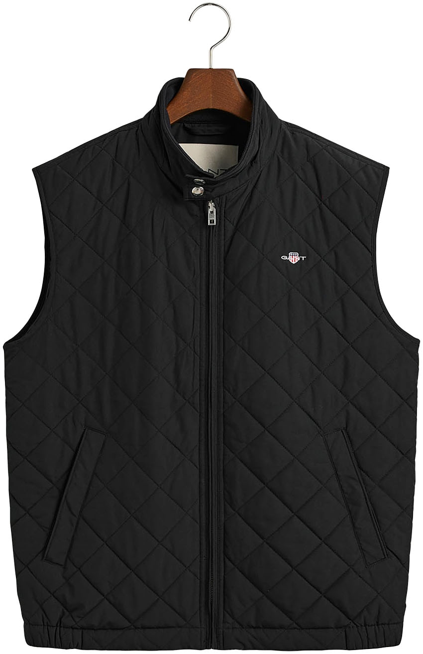 Gant Steppweste »QUILTED WINDCHEATER VEST«, mit Wattierung aus recyceltem Polyester