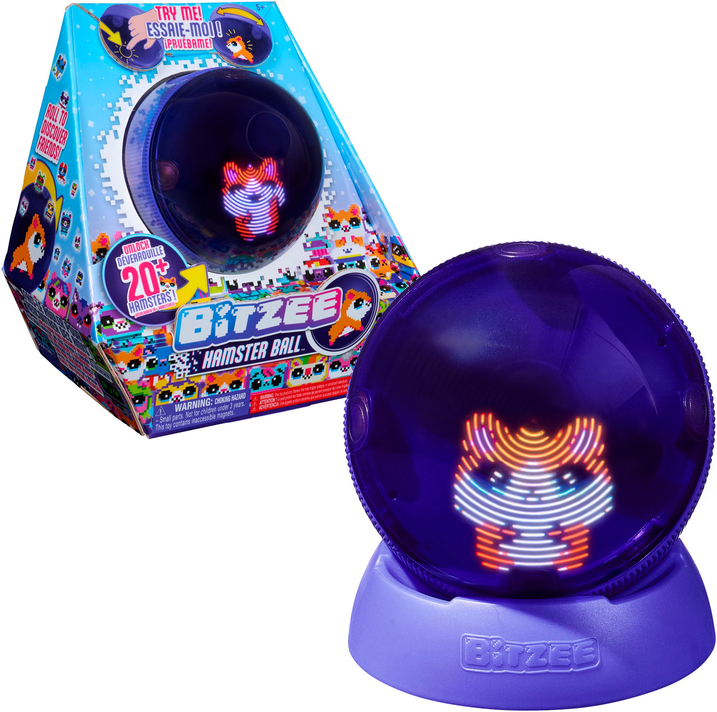 Image of Spin Master Spielfigur "Bitzee Hamsterball - Digitales interaktives Spielzeug"