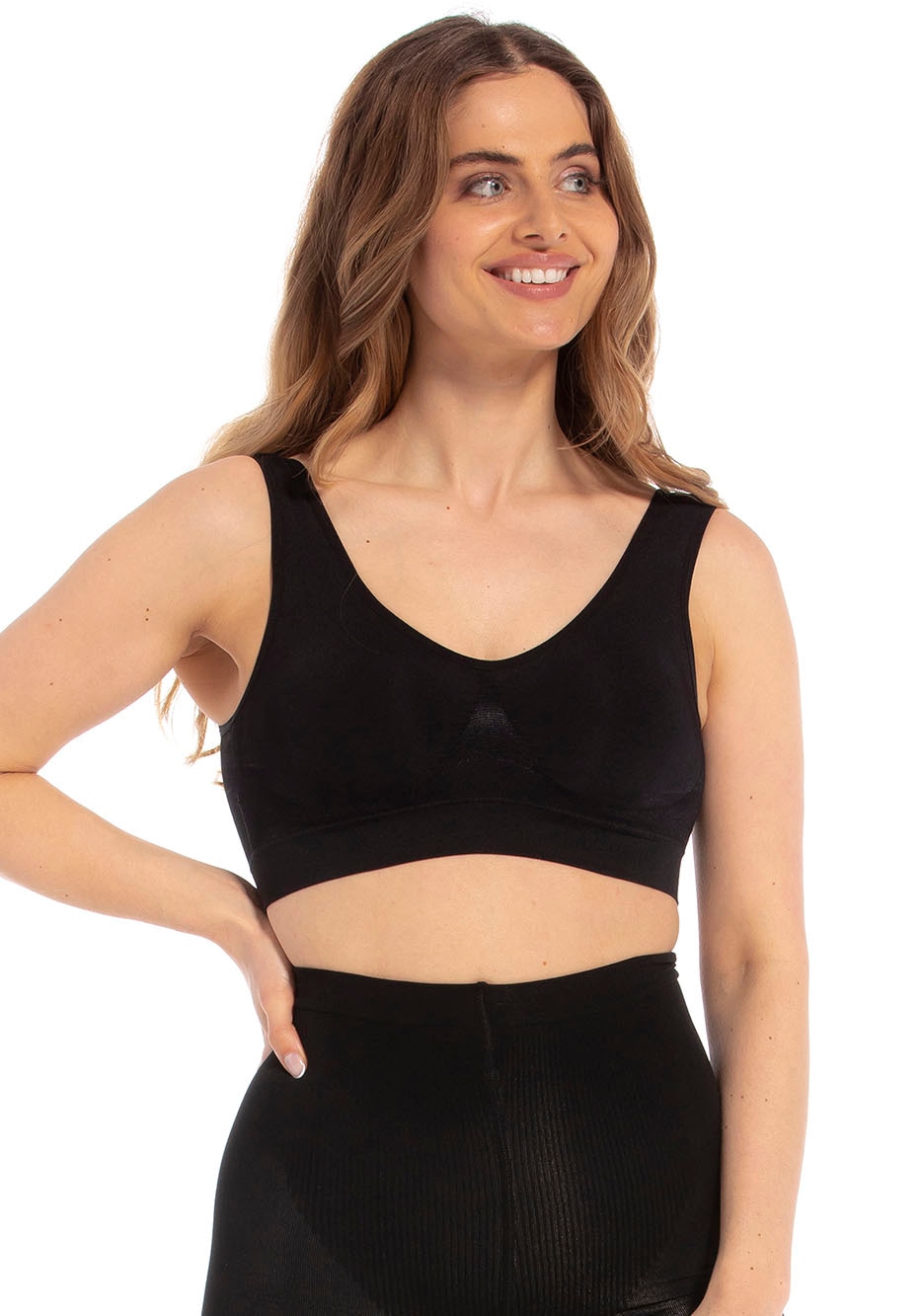 Image of MAGIC Bodyfashion Bügelloser BH "Comfort Bra" bequemer, nahtloser und bügelloser BH