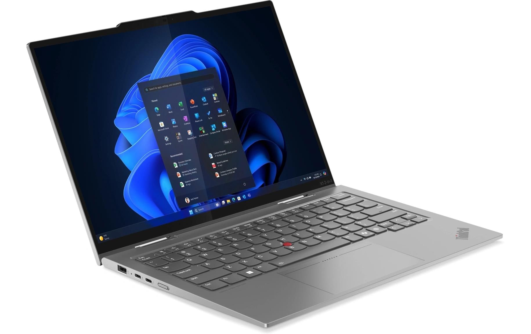 Lenovo Ordinateur portable »ThinkPad X1 2-in-1 Gen. 10 Aura Edition Copilot+ PC« / 14 ″ Intel Core Ultra 7 ARC