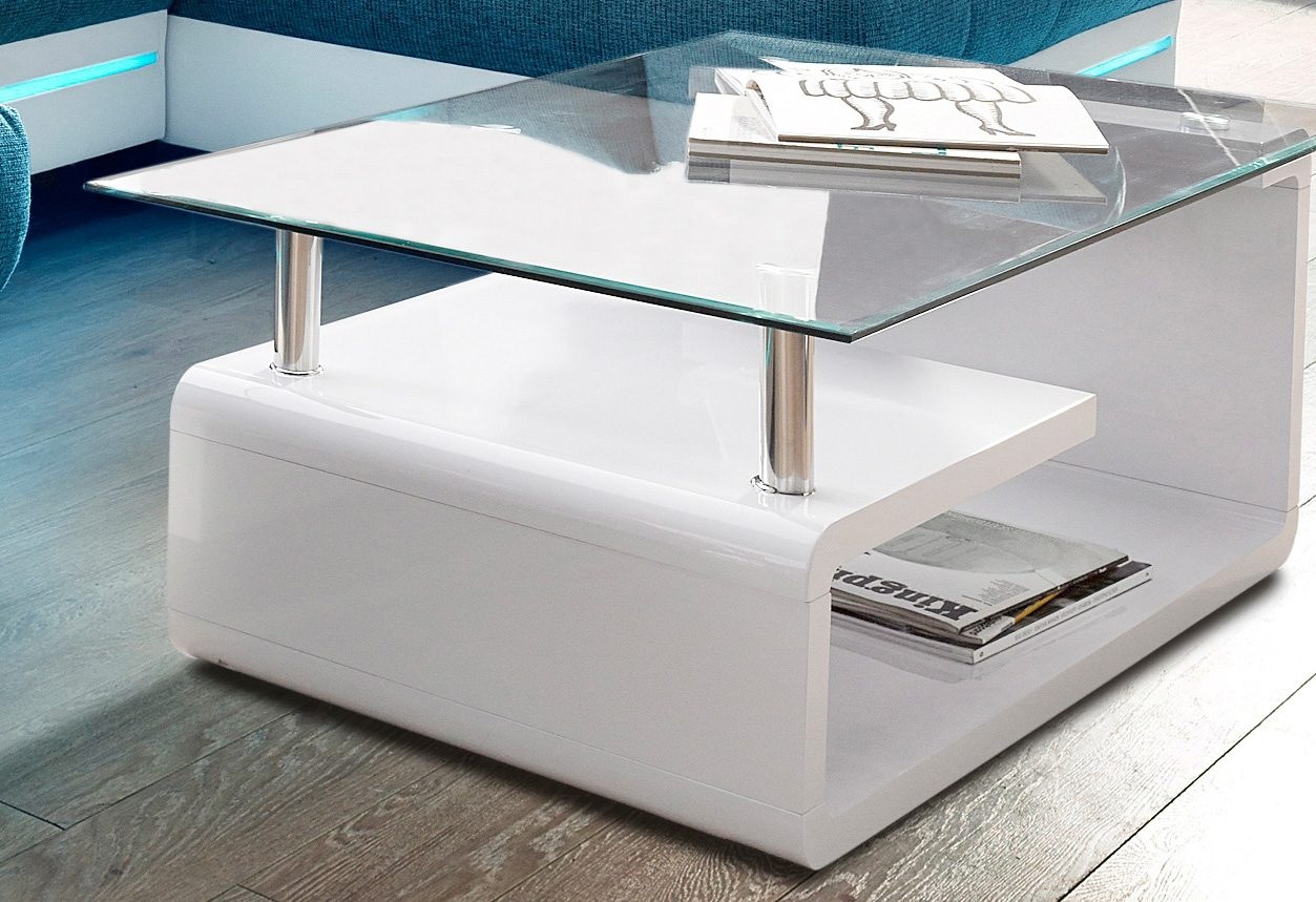 Image of Paroli Couchtisch, mit Glasplatte bei Ackermann Versand Schweiz