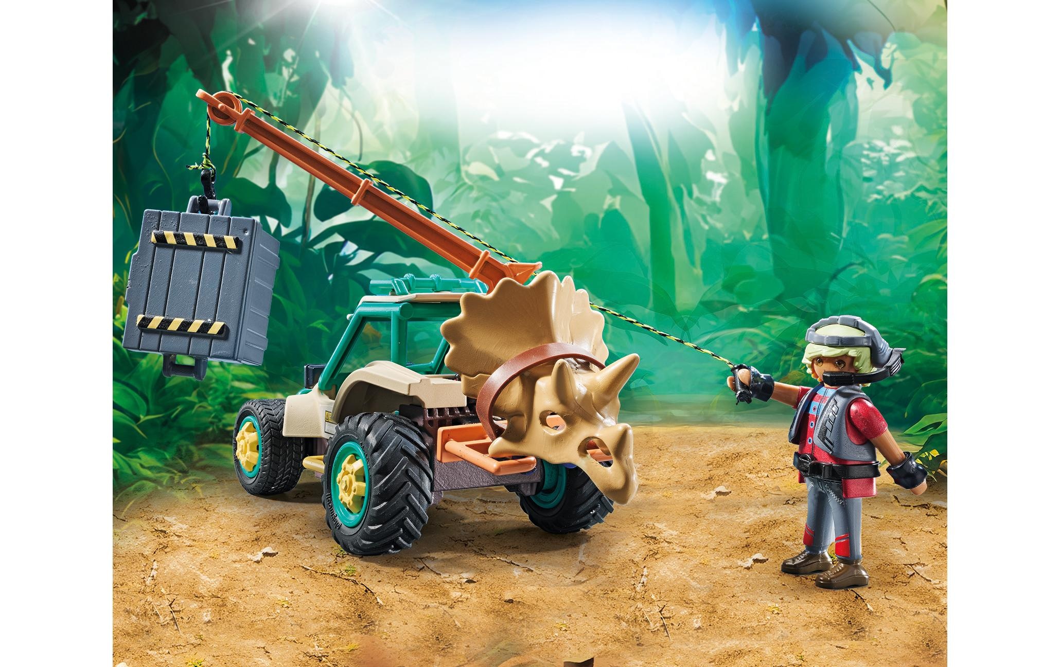 Playmobil® Spielbausteine »Dinos Spinosaurus-Angriff auf Dino-Ausgrabung 71820«, (60 St.)