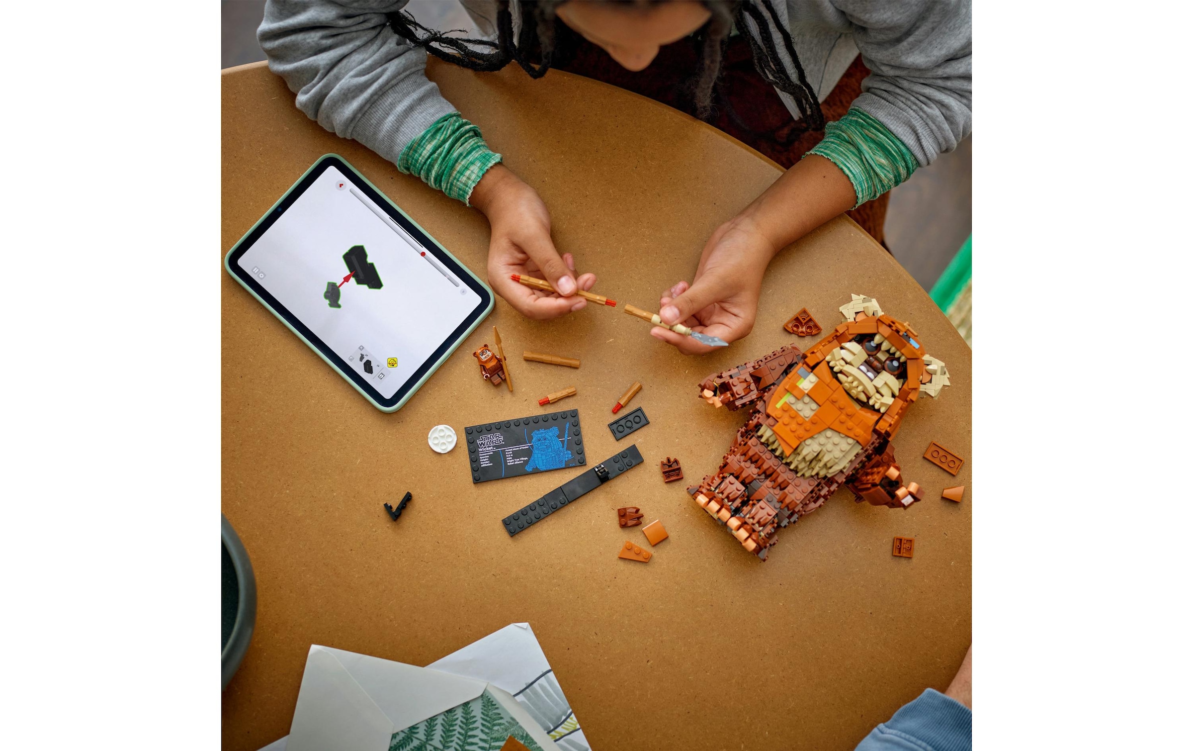 LEGO® Konstruktionsspielsteine »Star Wars Der Ewok Wicket 75430« Baubare Figur von Wicket