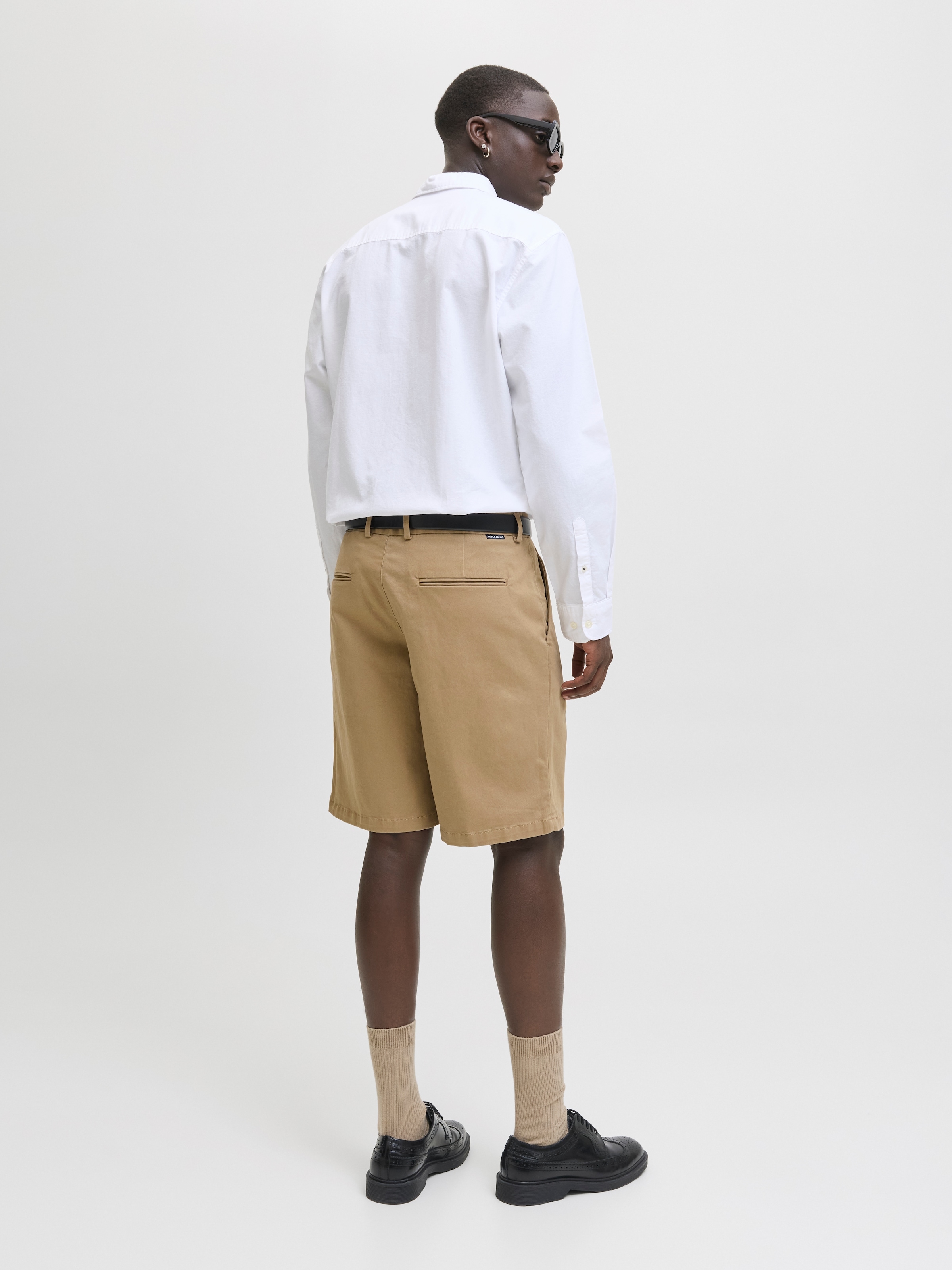 Jack & Jones Short en chino »JPSTKARL BARRET CHINO SHORTS MID SN«  avec poches