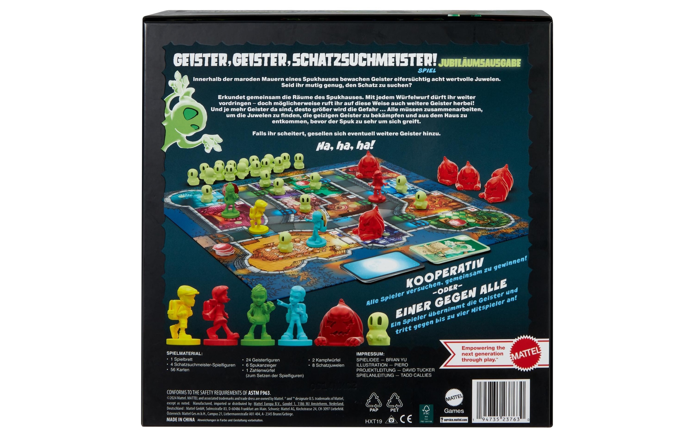 Mattel games Spiel »Geister, Geister, Schatzsuchmeister Jubiläumsausgabe«