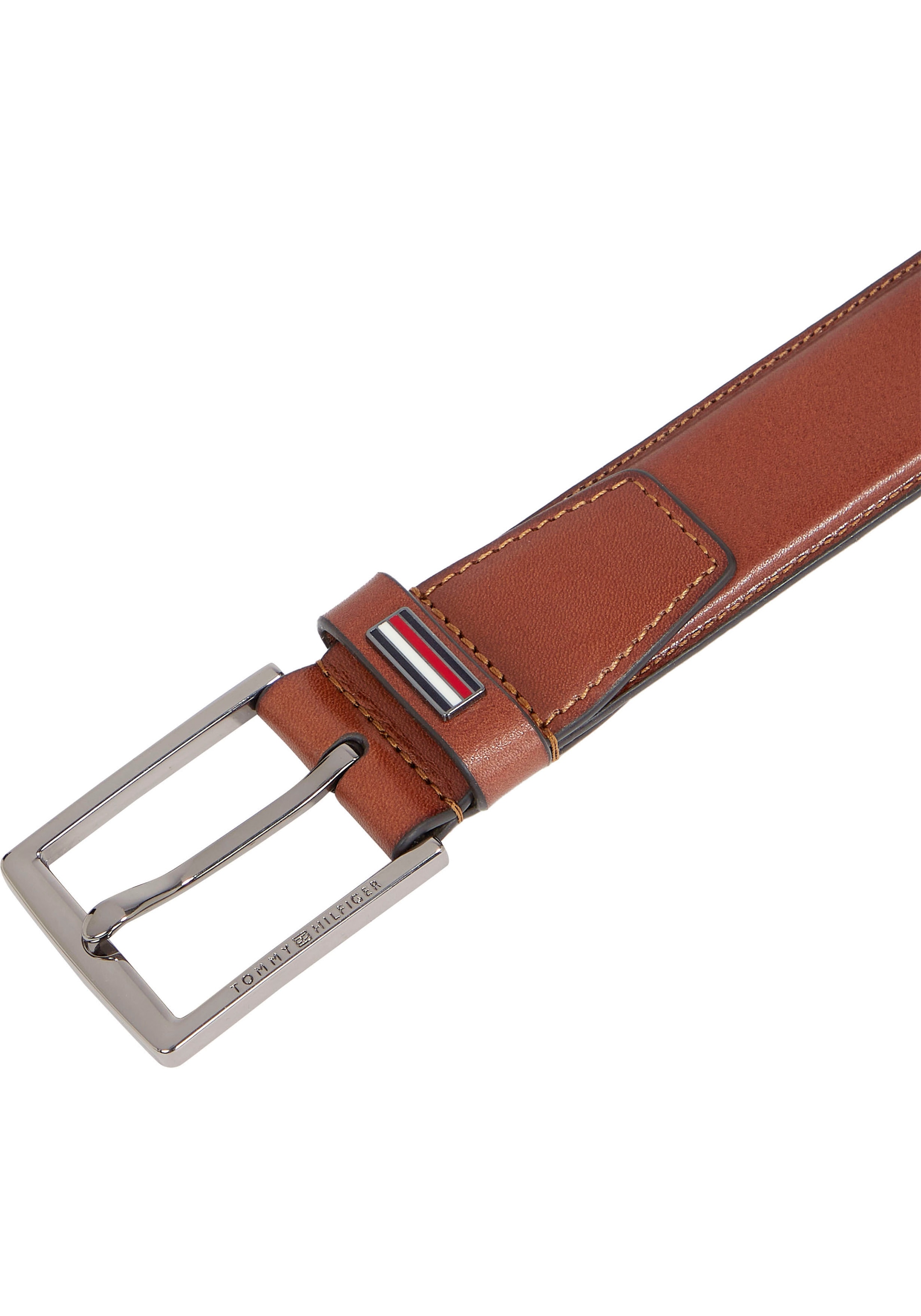 Tommy Hilfiger Ledergürtel »Business 3.5 cm«, mit Logoschriftzug