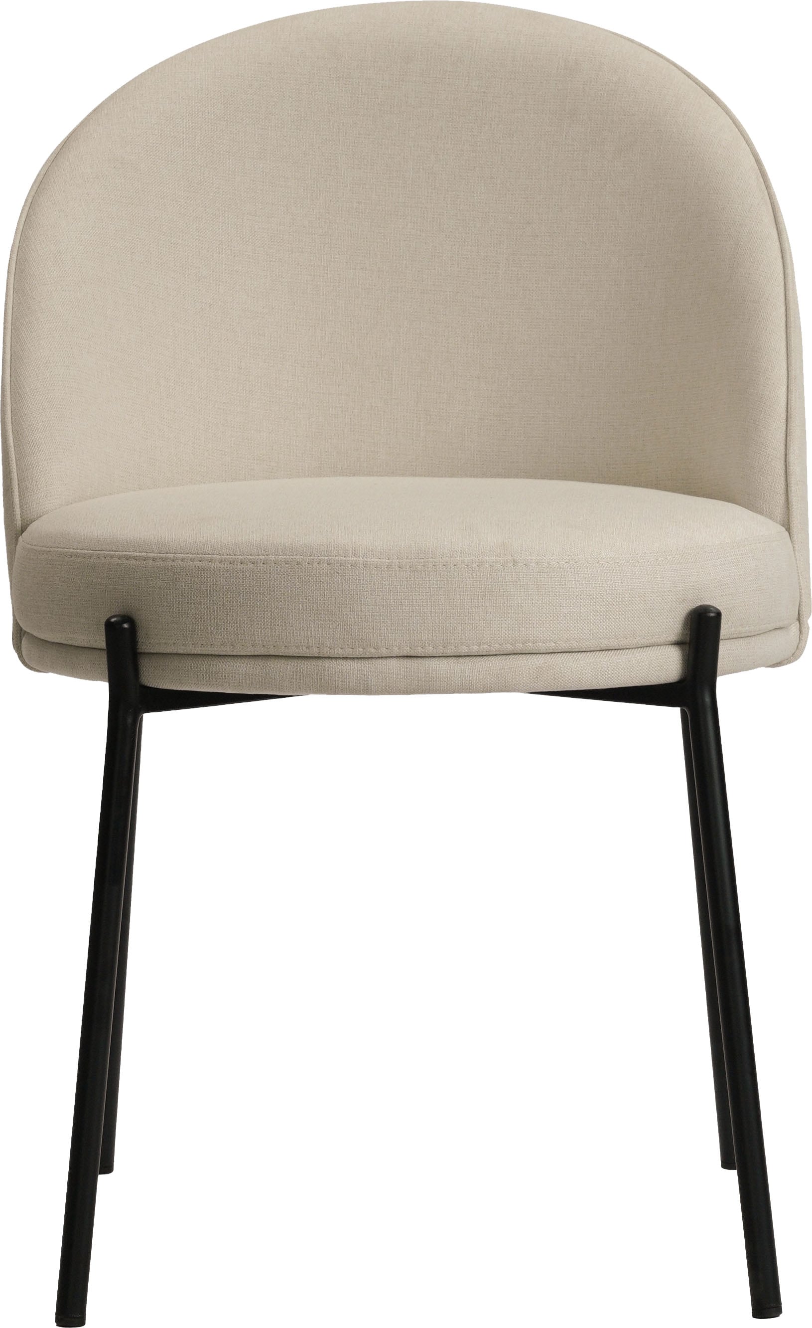 LeGer Home by Lena Gercke Chaise de salle à manger »Isalie« (Set) 2 cuismit pflegeleichtem Webstoff, Metallgestell, Sitztiefe 47 cm