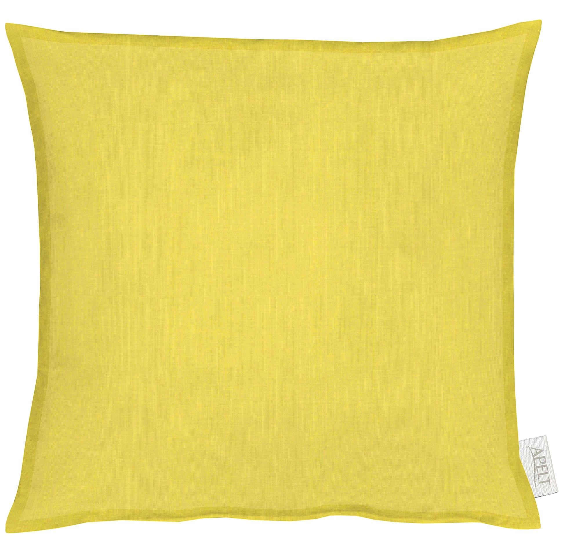 Image of APELT Dekokissen "ALASKA" Uni, Kissenhülle ohne Füllung, 1 Stück
