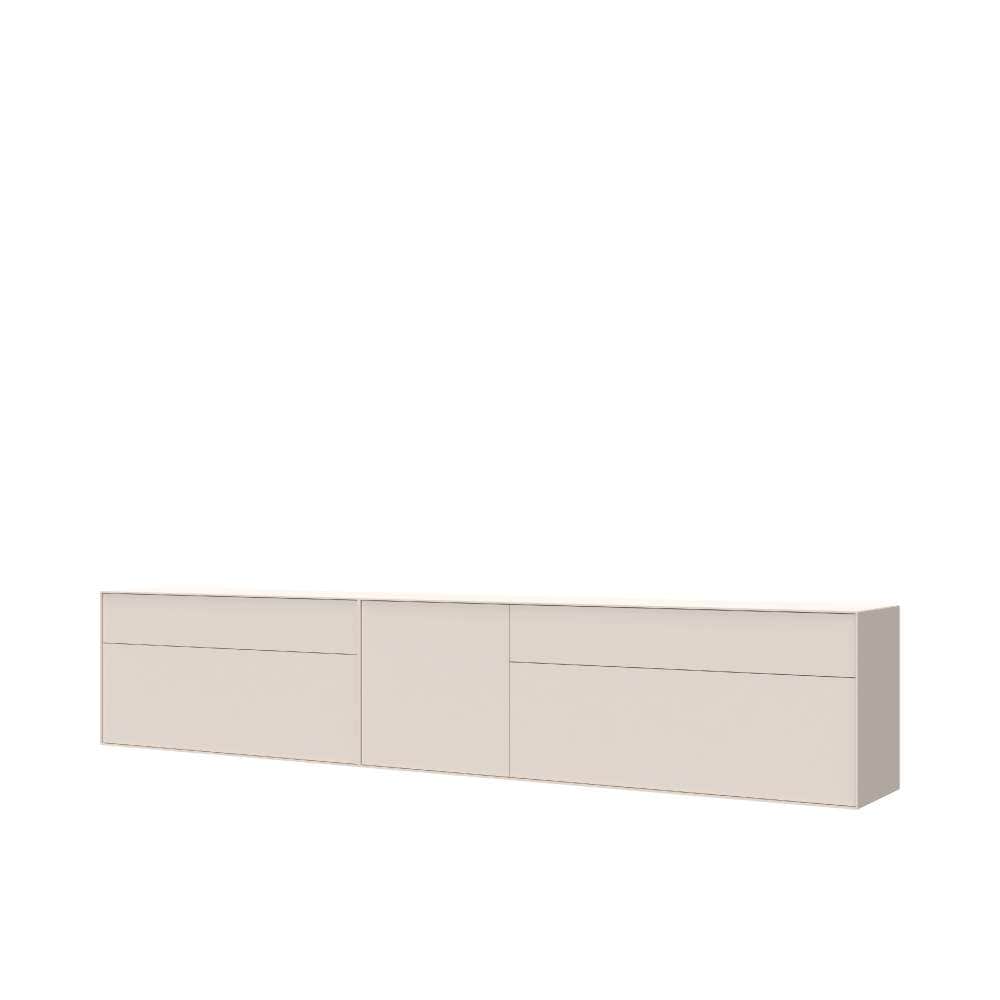 LeGer Home by Lena Gercke Table basse »Essentials, TV-Board, TV-Kommode, TV-Schrank,  TV-Möbel« 2 cuis tlg. Breite: 277 cm, UV lackiert, Push-to-open-Funktion