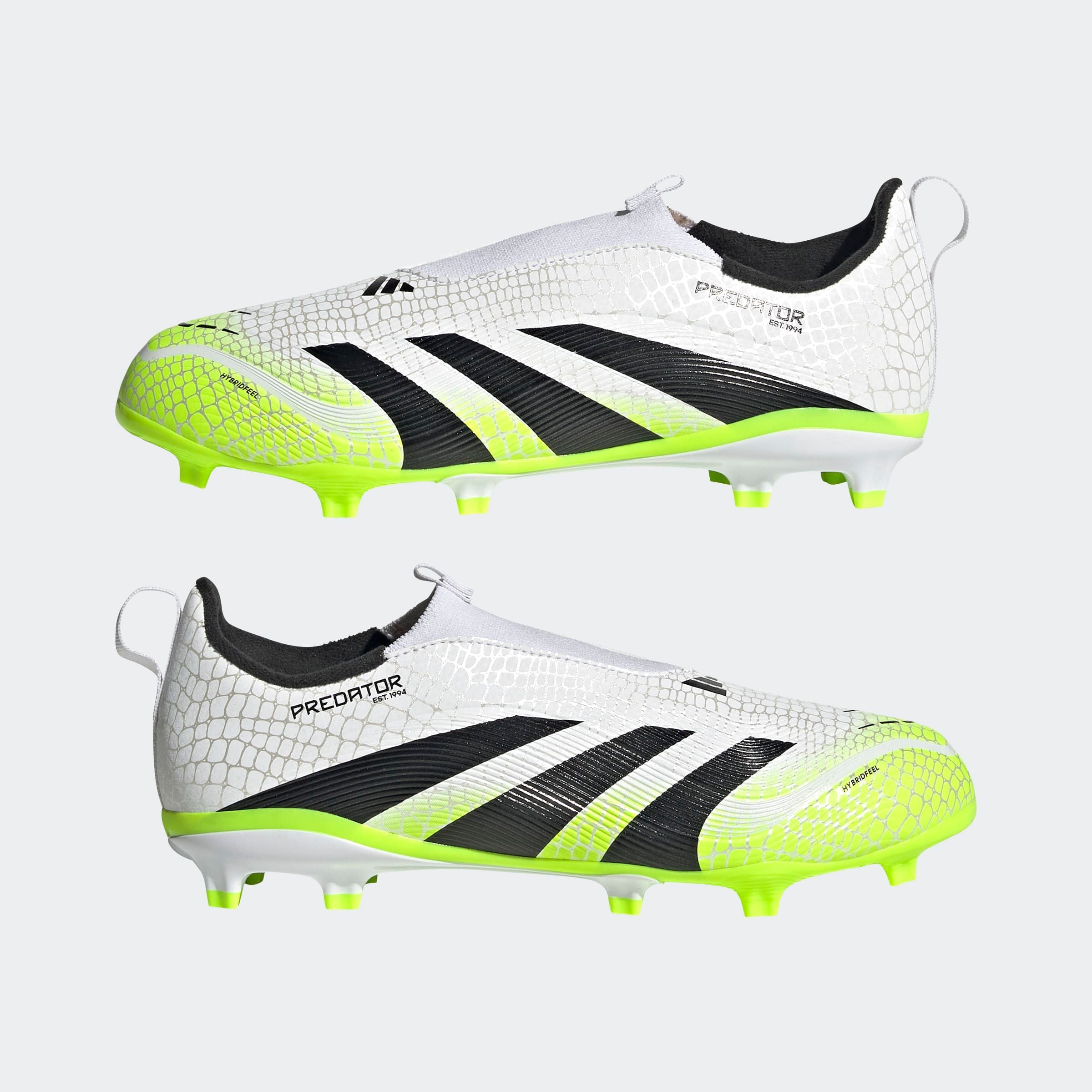 adidas Performance Fussballschuh »PREDATOR LEAGUE LACELESS KIDS FG/MG«, geeignet für Rasen- und Kunstrasenplätze