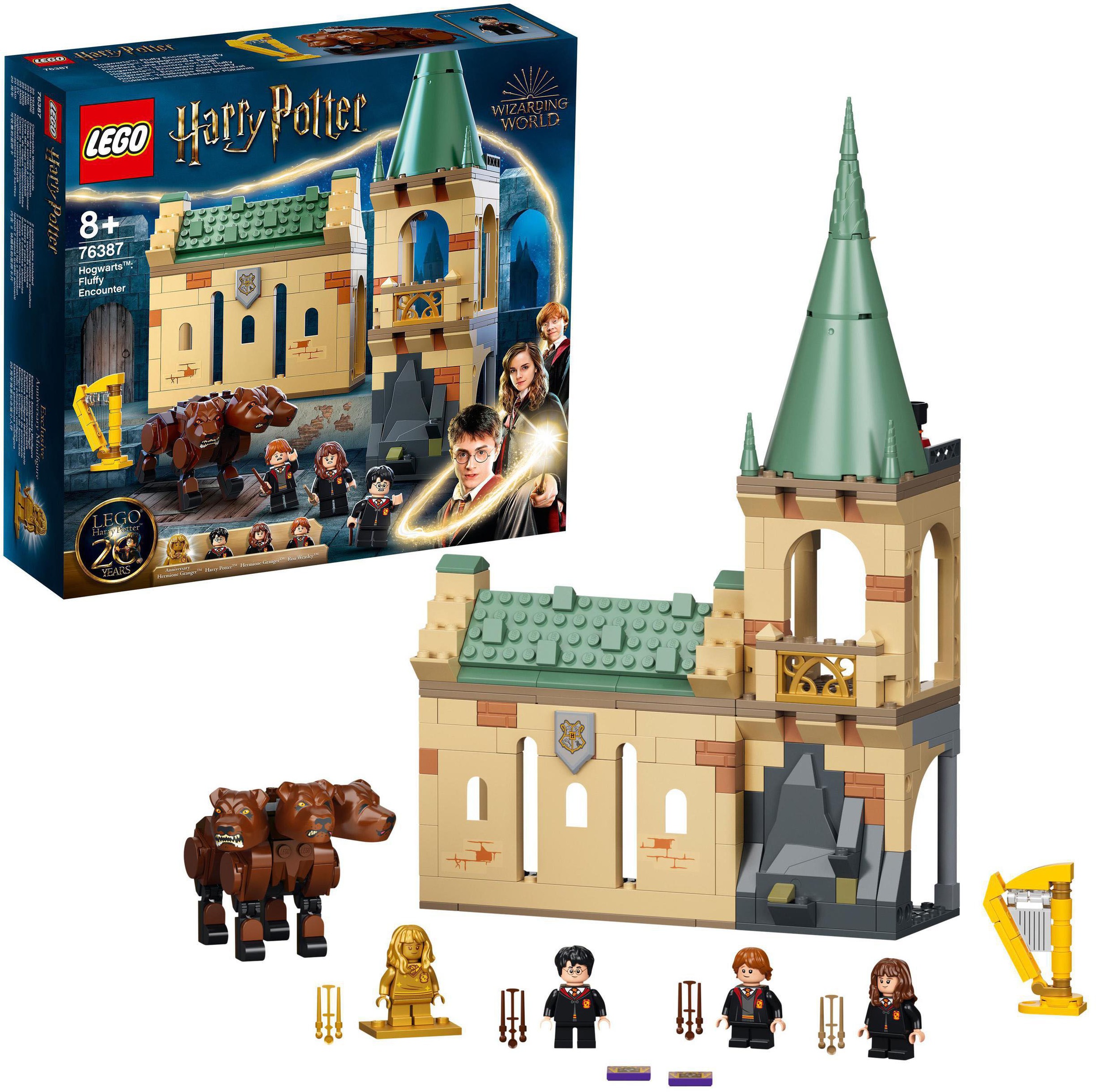 Image of LEGO® Konstruktionsspielsteine »Hogwarts™: Begegnung mit Fluffy (76387), LEGO® Harry Potter™«, (397 St.), Made in Europe bei Ackermann Versand Schweiz