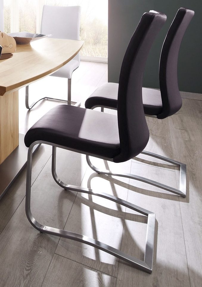 MCA furniture Freischwinger »Arco«, (Set), 6 St., Kunstleder, 2er-, 4er-, 6er-Set, Stuhl belastbar bis 130 Kg