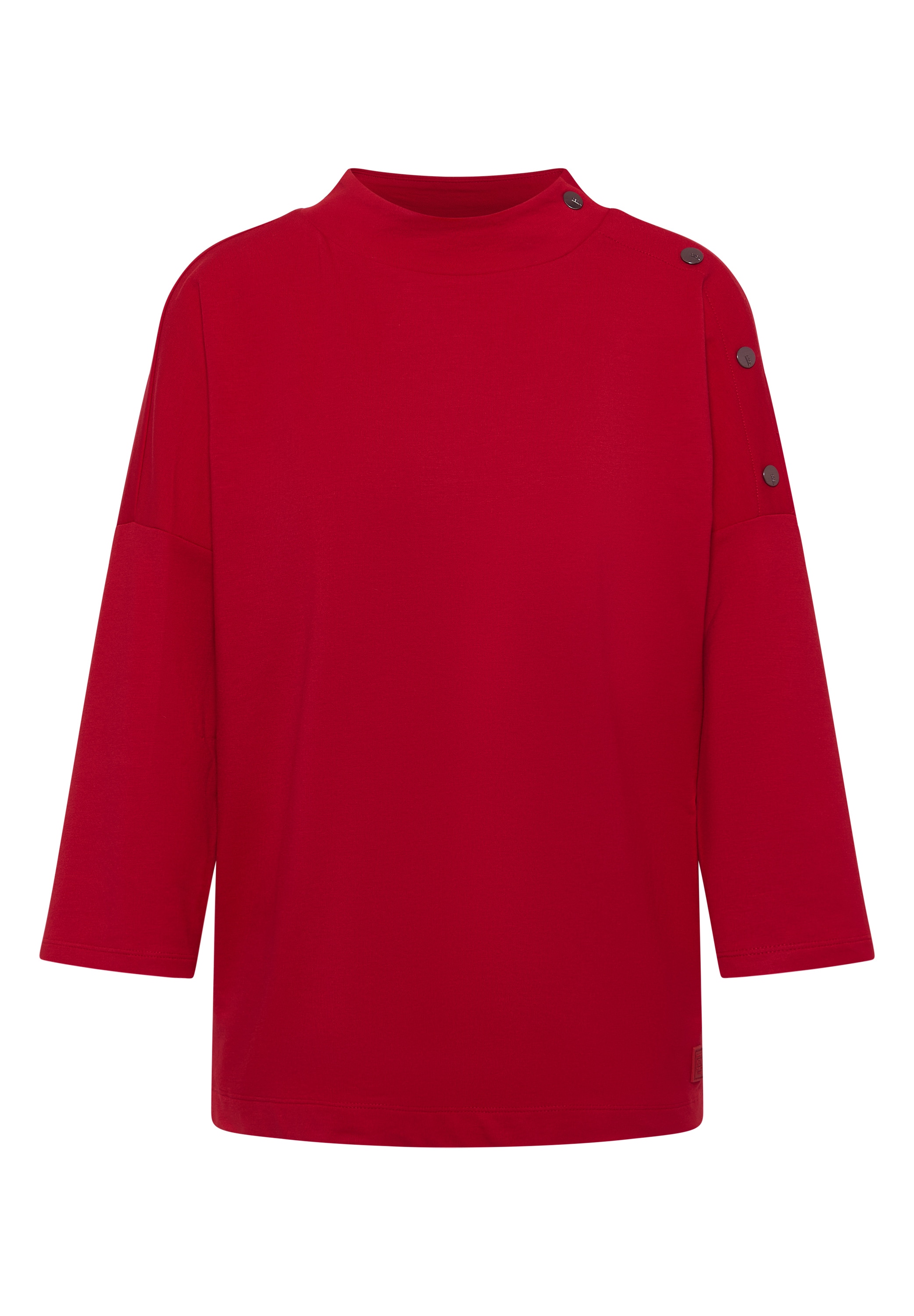 Cecil 3/4-Arm-Shirt, mit Knopfdetail