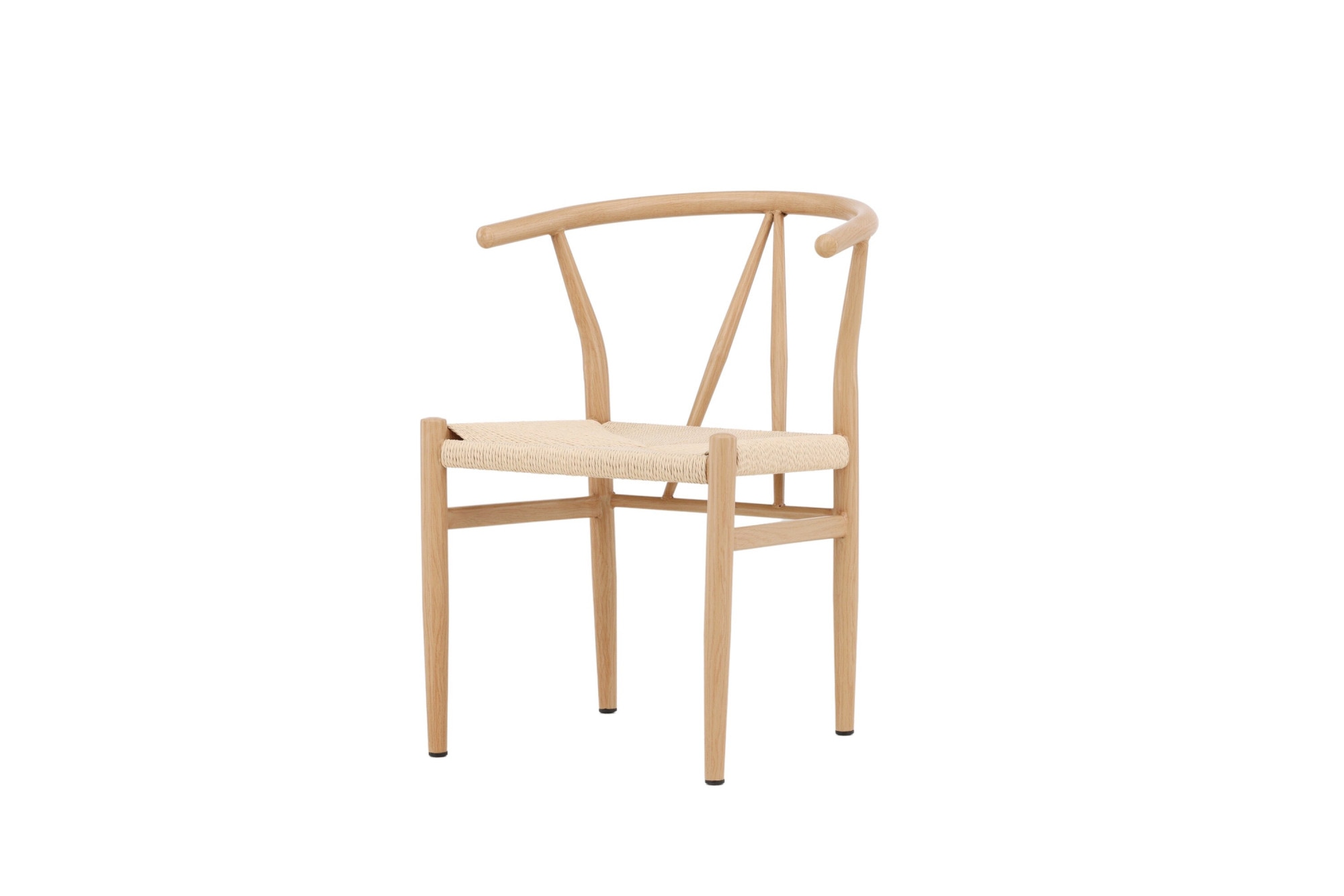Venture Home Chaise de salle à manger »Alfons, Esszimmerstuhl mit geflochtenem Sitz und Stahlrahmen« () 1 cuisFlechtstuhl, Stahlrahmen, Rattan-Sitzfläche, luftig, natürlich