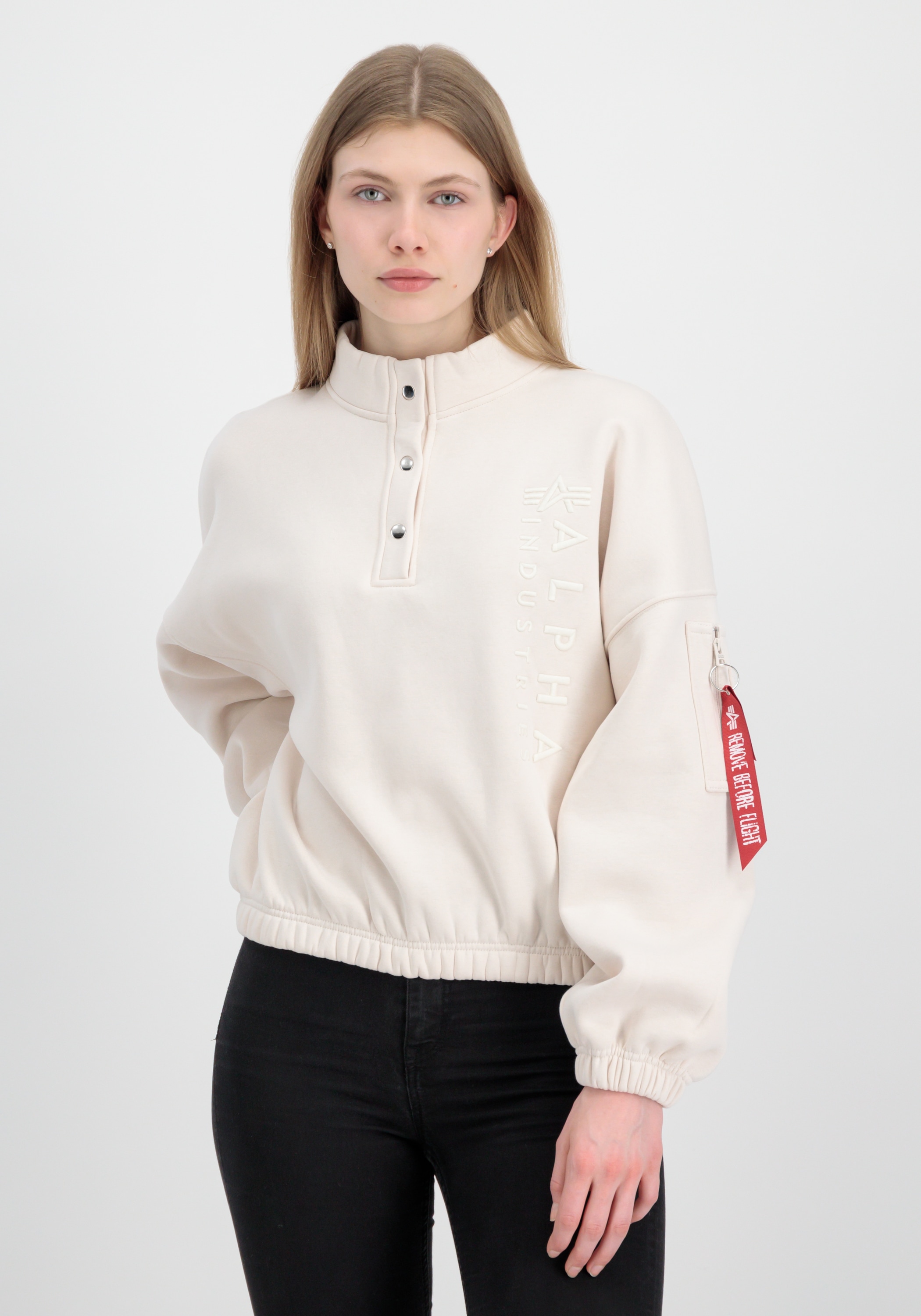 Alpha Industries Sweater »Alpha Industries Women - Sweatshirts EMB HC OS Sweater Women«