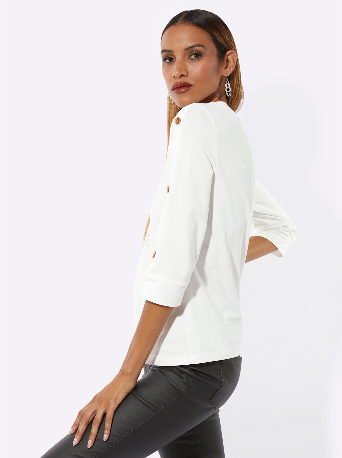 creation L Rundhalsshirt »Shirt« 1 tlg.