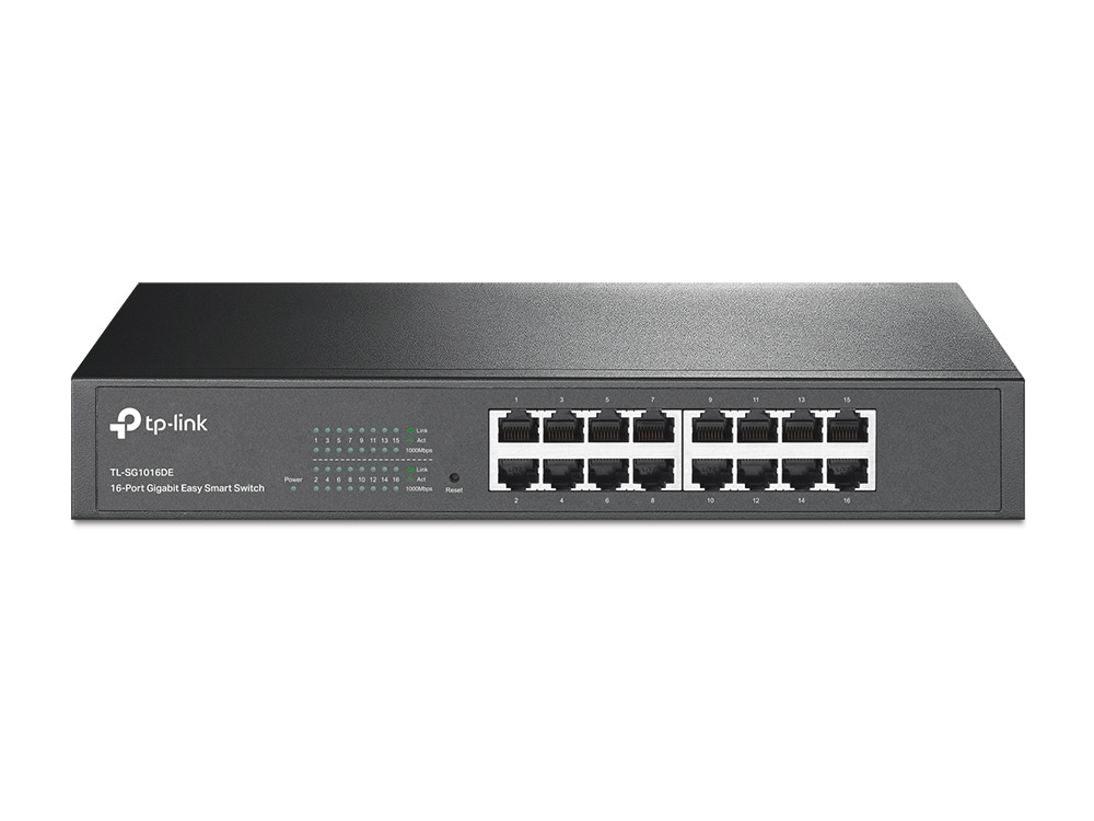 TP-Link Netzwerk-Switch »TL-SG1016DE 16-Port Gigabit Easy Smart Switch«