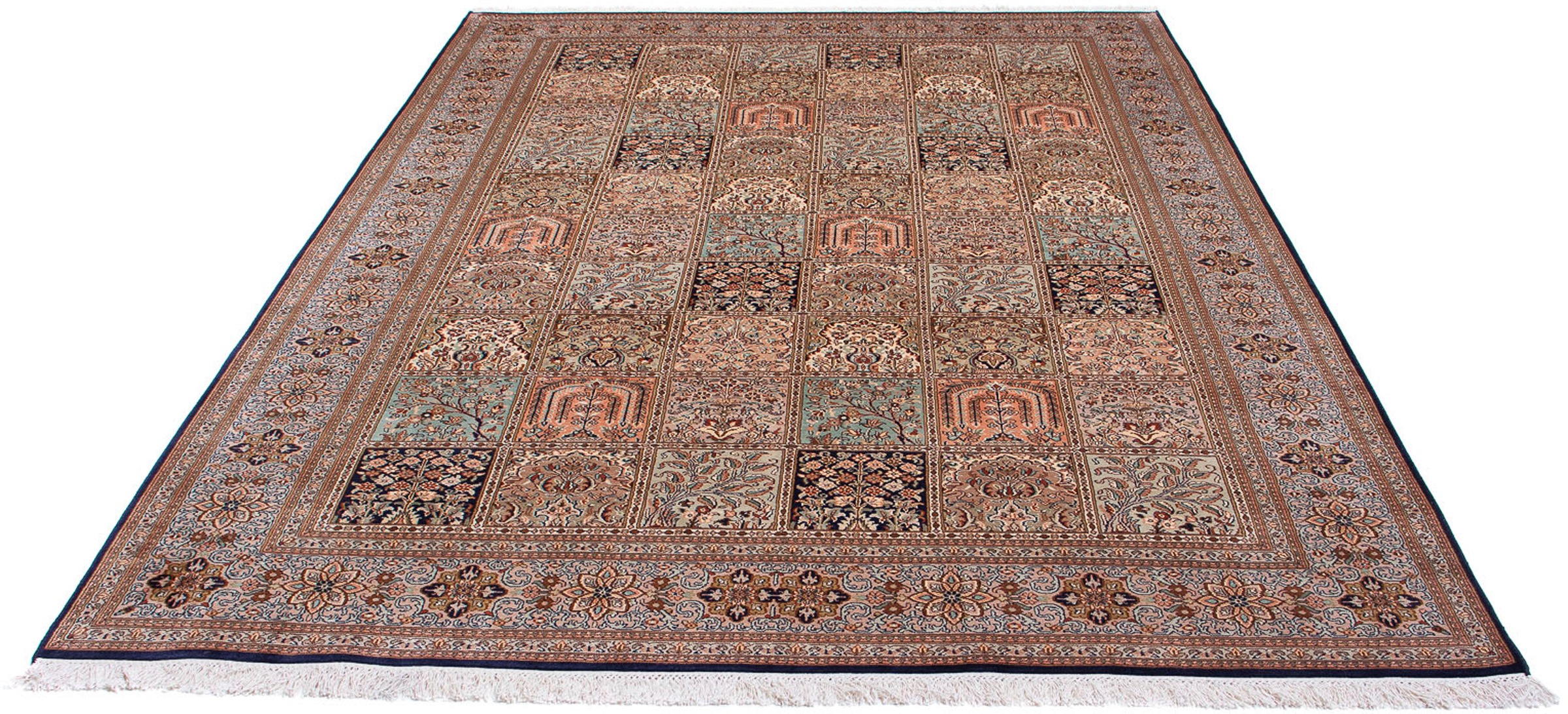 Image of morgenland Orientteppich »Perser - Classic - 273 x 187 cm - mehrfarbig«, rechteckig, 10 mm Höhe, Wohnzimmer, Handgeknüpft, Einzelstück mit Zertifikat bei Ackermann Versand Schweiz
