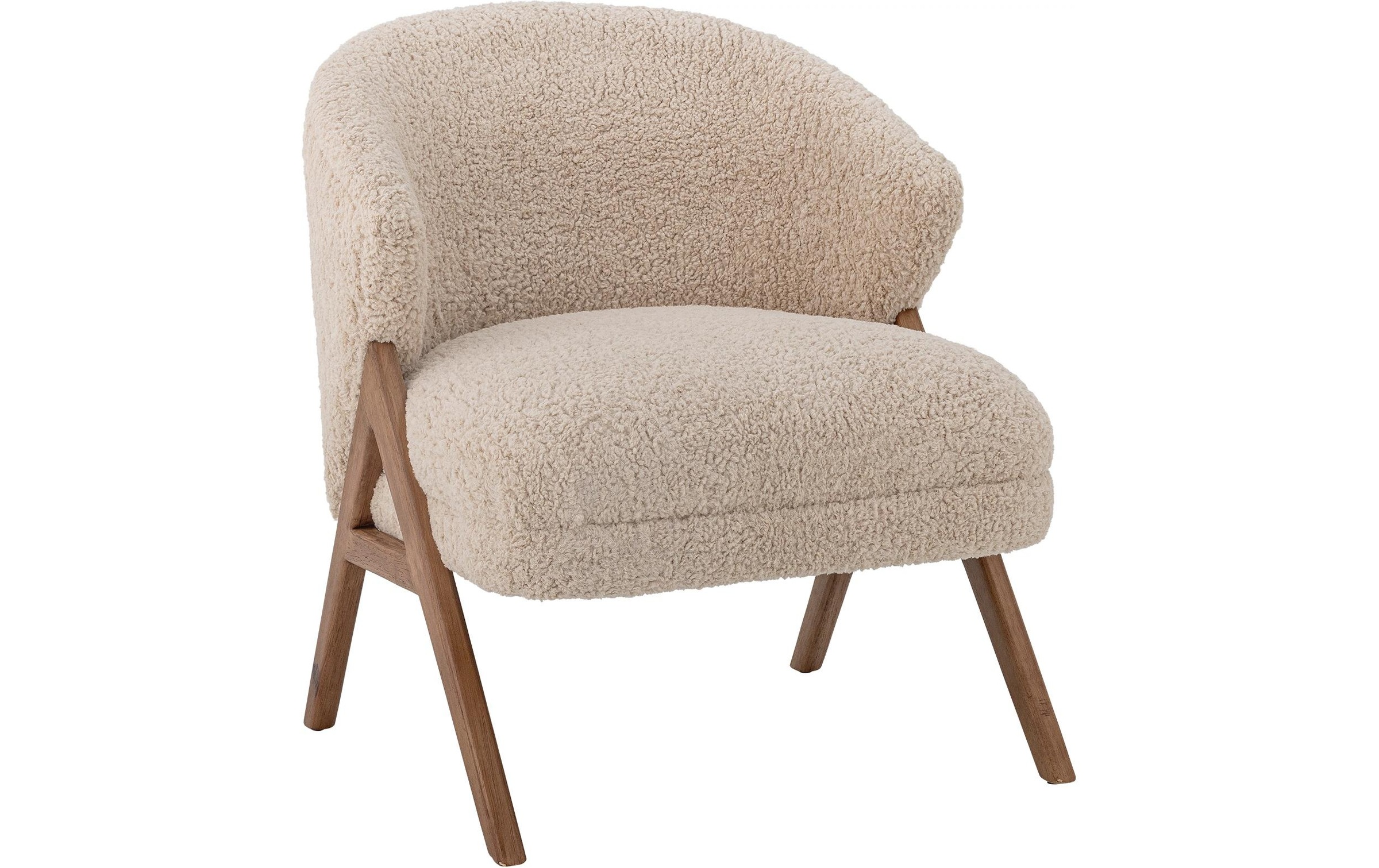 Bloomingville Sessel »Camino Holz/Textil«