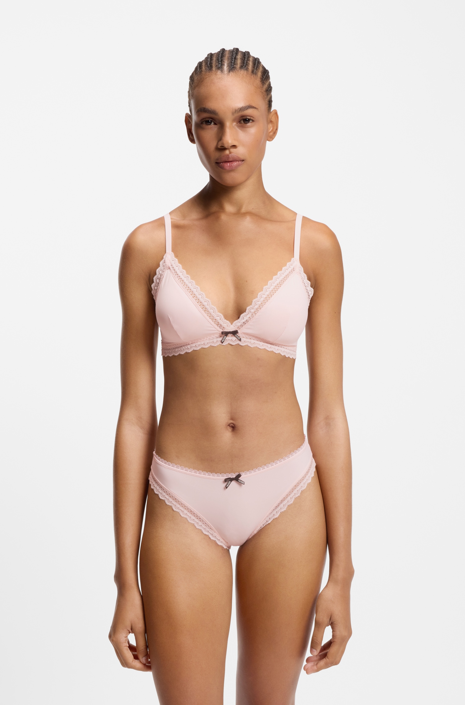 HUGO Underwear Triangel-BH »Unique« mit Spitze