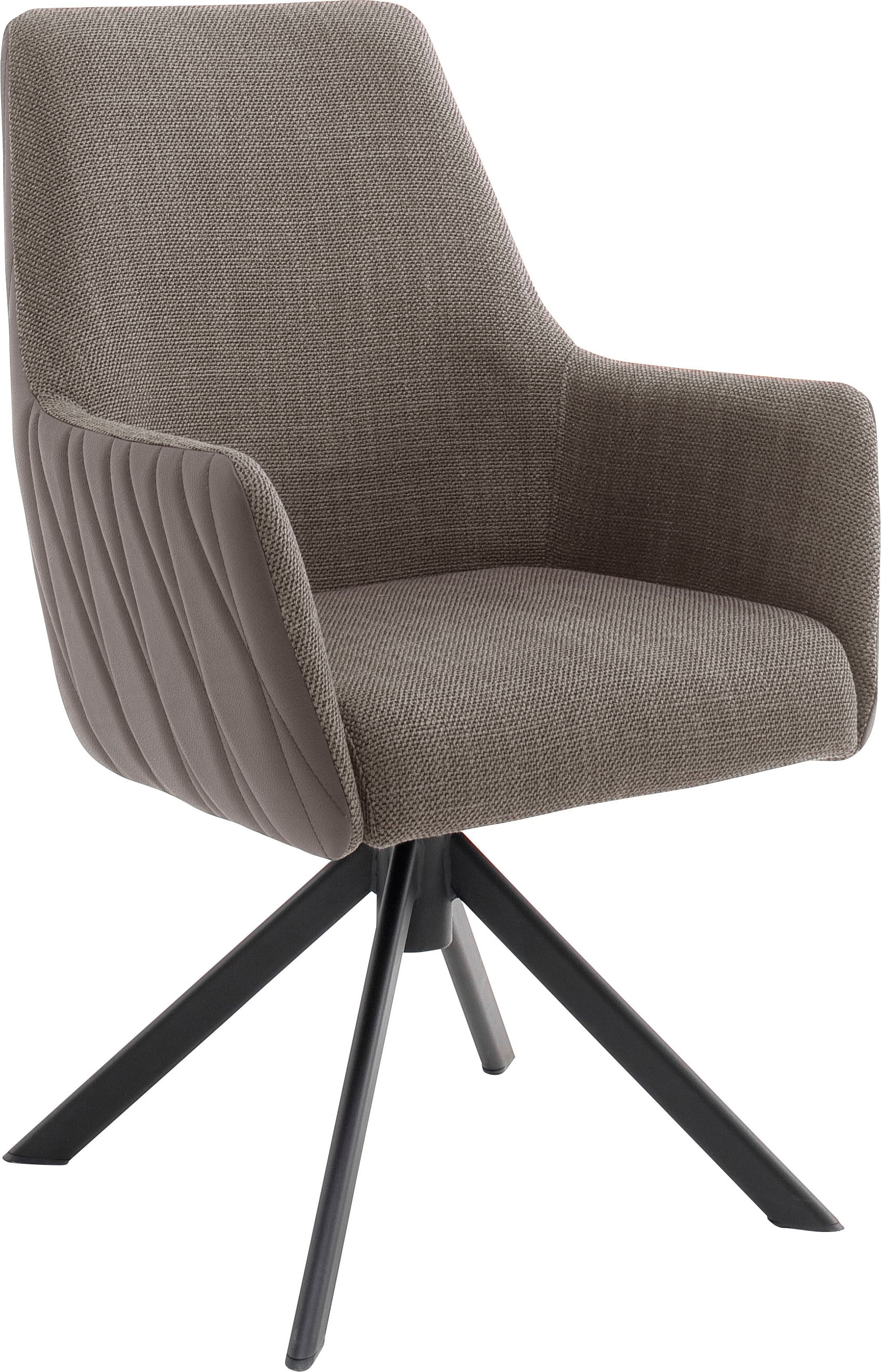 MCA furniture 4-Fussstuhl »Reynosa«, (Set), 2 St., Esszimmerstuhl 360°drehbar  mit Nivellierung, Belastbar bis 120 kg bequem kaufen