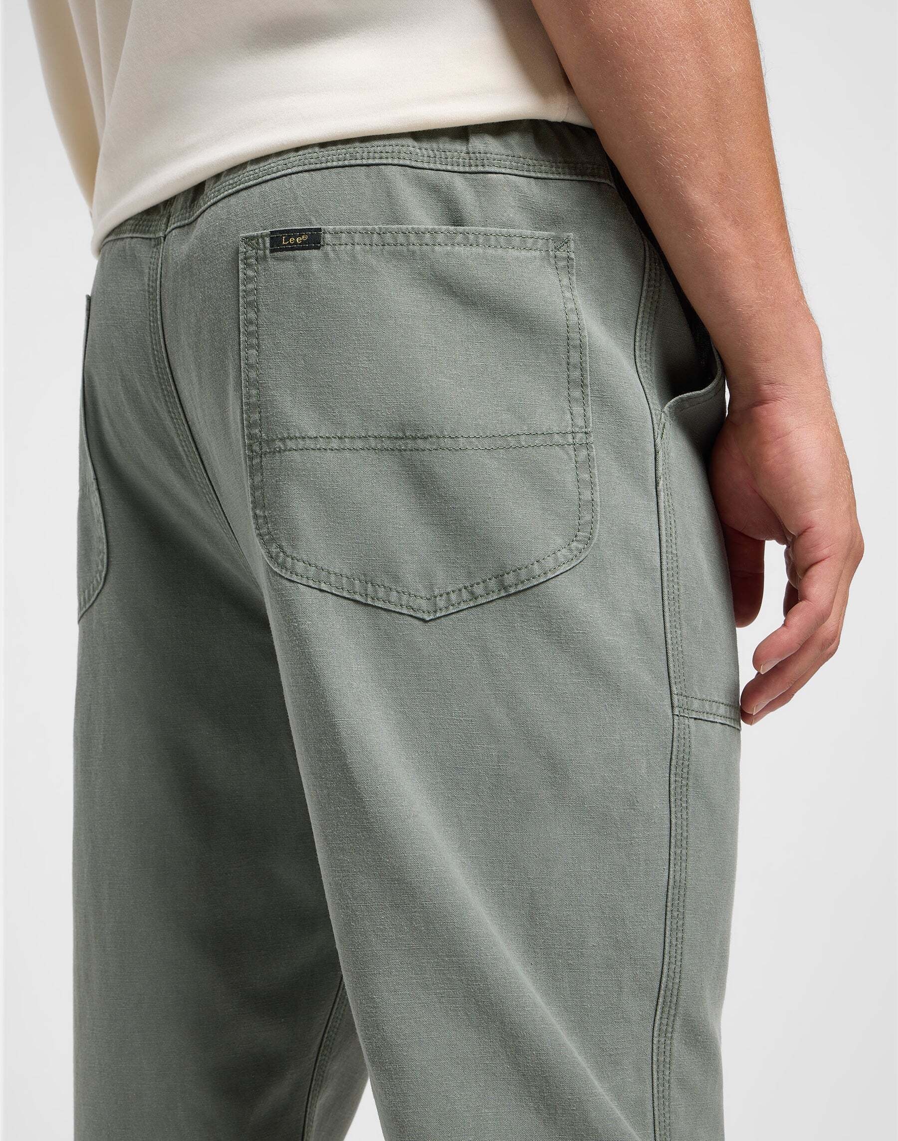 Lee® Pantalon en lin »Lee Leinenhose Utility Drawstring Pant«