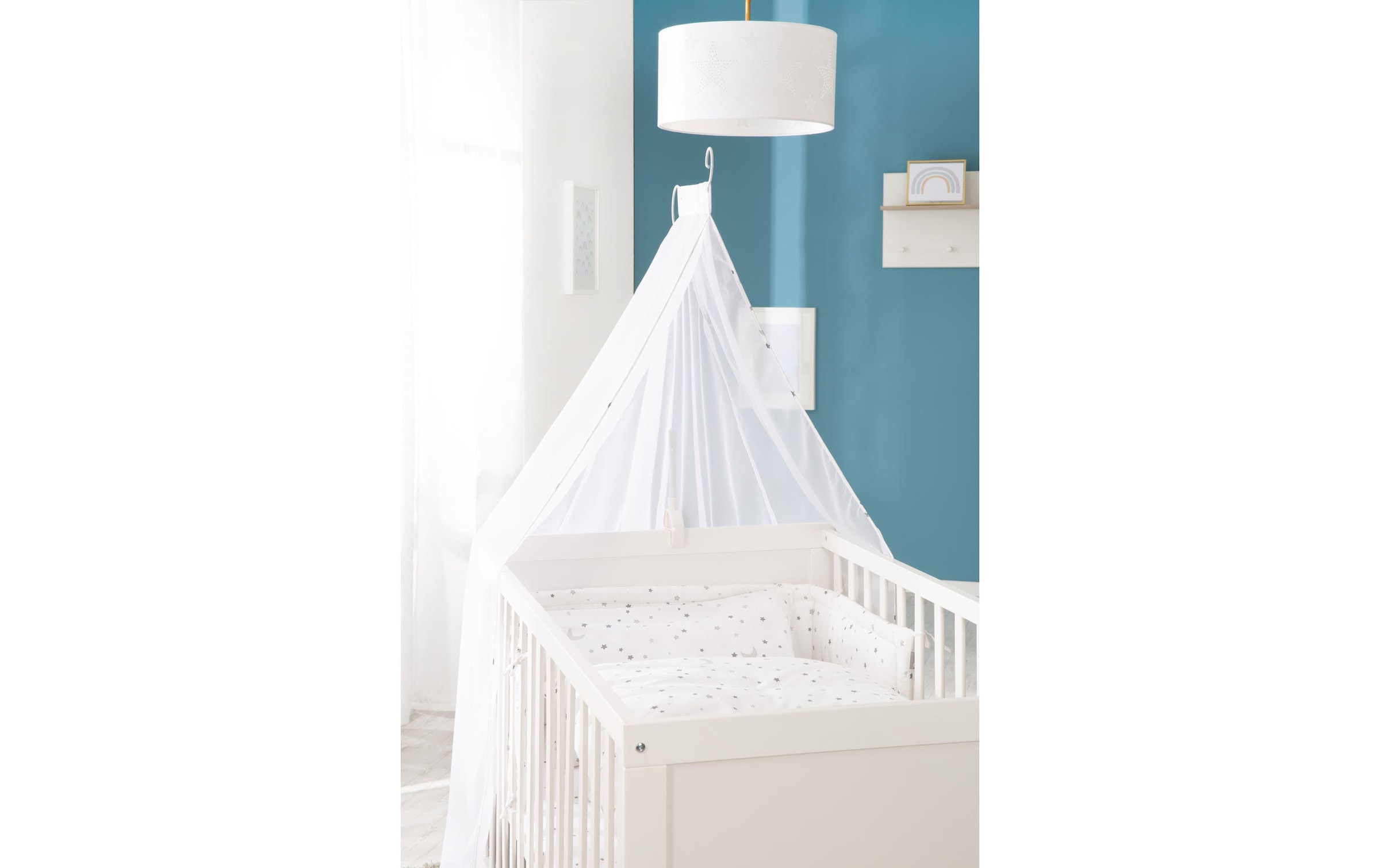 roba® Babybett »Komplettset Sternenzahl«