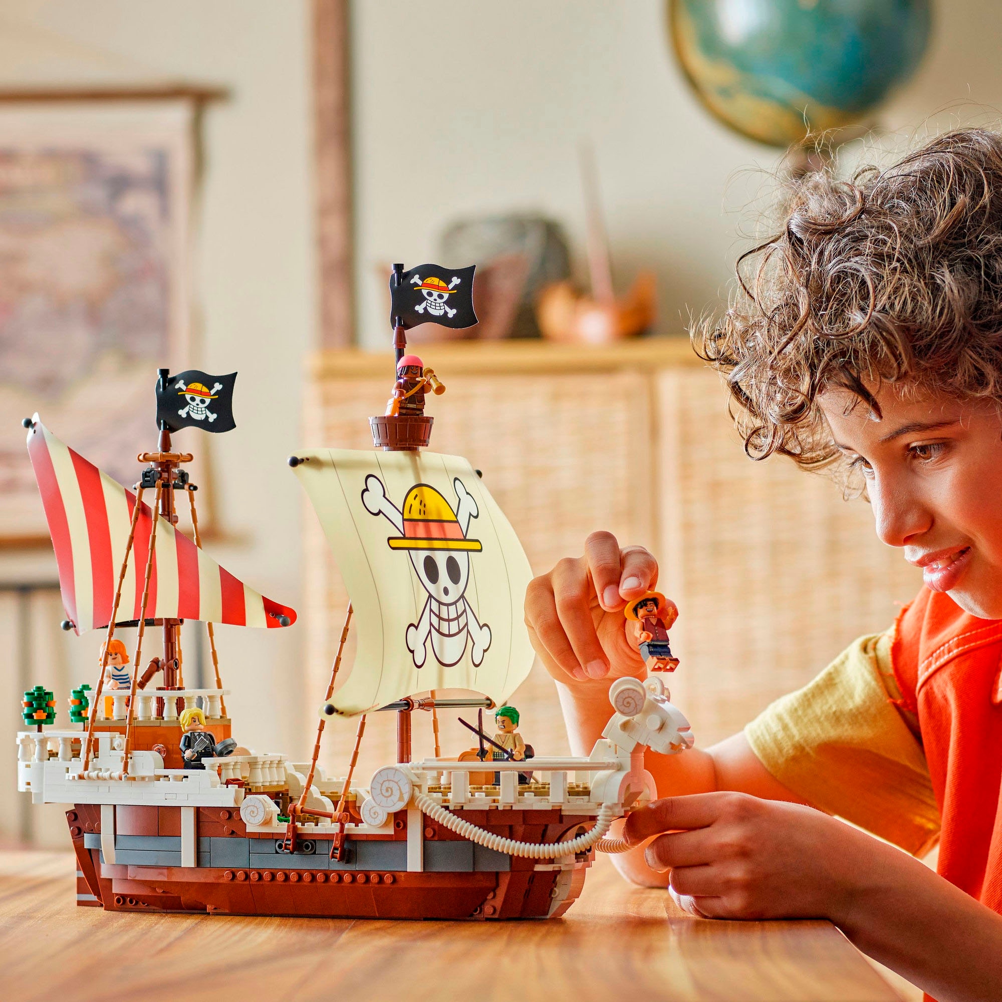 LEGO® Konstruktionsspielsteine »Das Piratenschiff Flying Lamb (75639), LEGO One Piece« Made in Europe