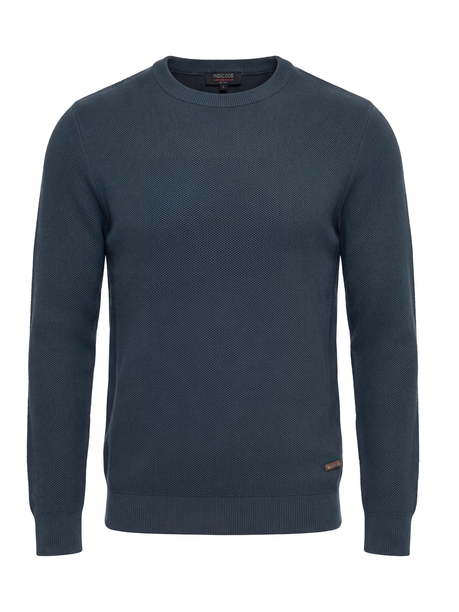 Indicode Pull à col rond »INJexmon o-neck« Baumwolle, regular fit