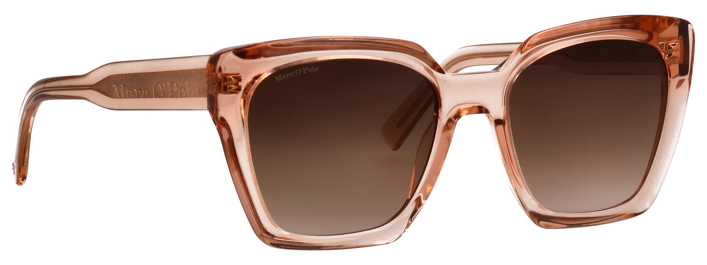 Marc O'Polo Sonnenbrille »Modell 506240« Form Butterfly, Logoschriftzug auf Bügel, Kunststofffassung