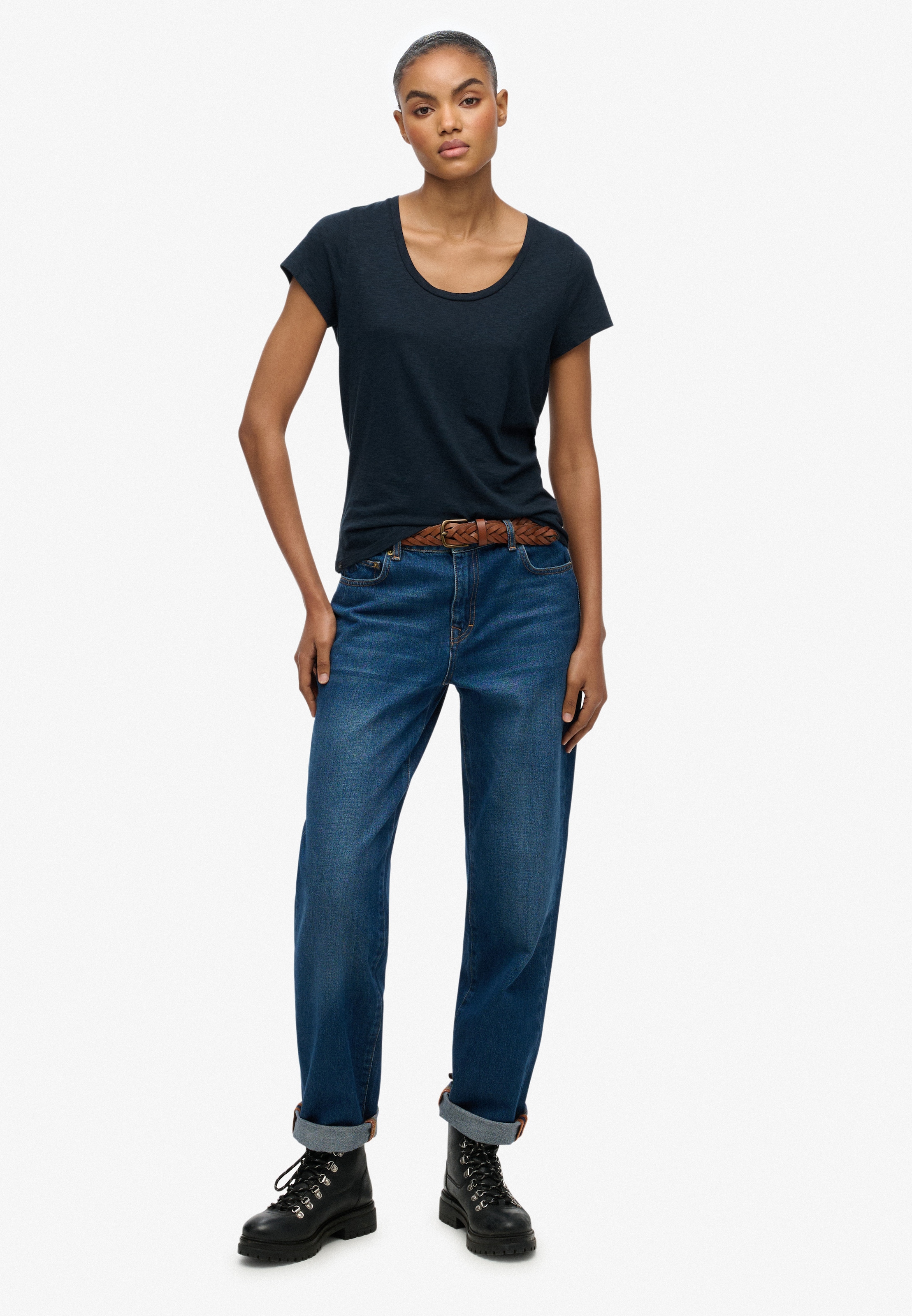 Superdry T-Shirt »STUDIOS SCOOP NECK TEE«