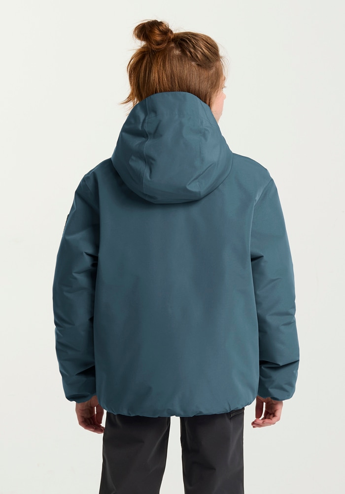 Jack Wolfskin Veste d'extérieur »TEEN INS JACKET K« avec capuche wasserdicht, atmungsaktiv, mit fest verbundener Kapuze, für Kinder