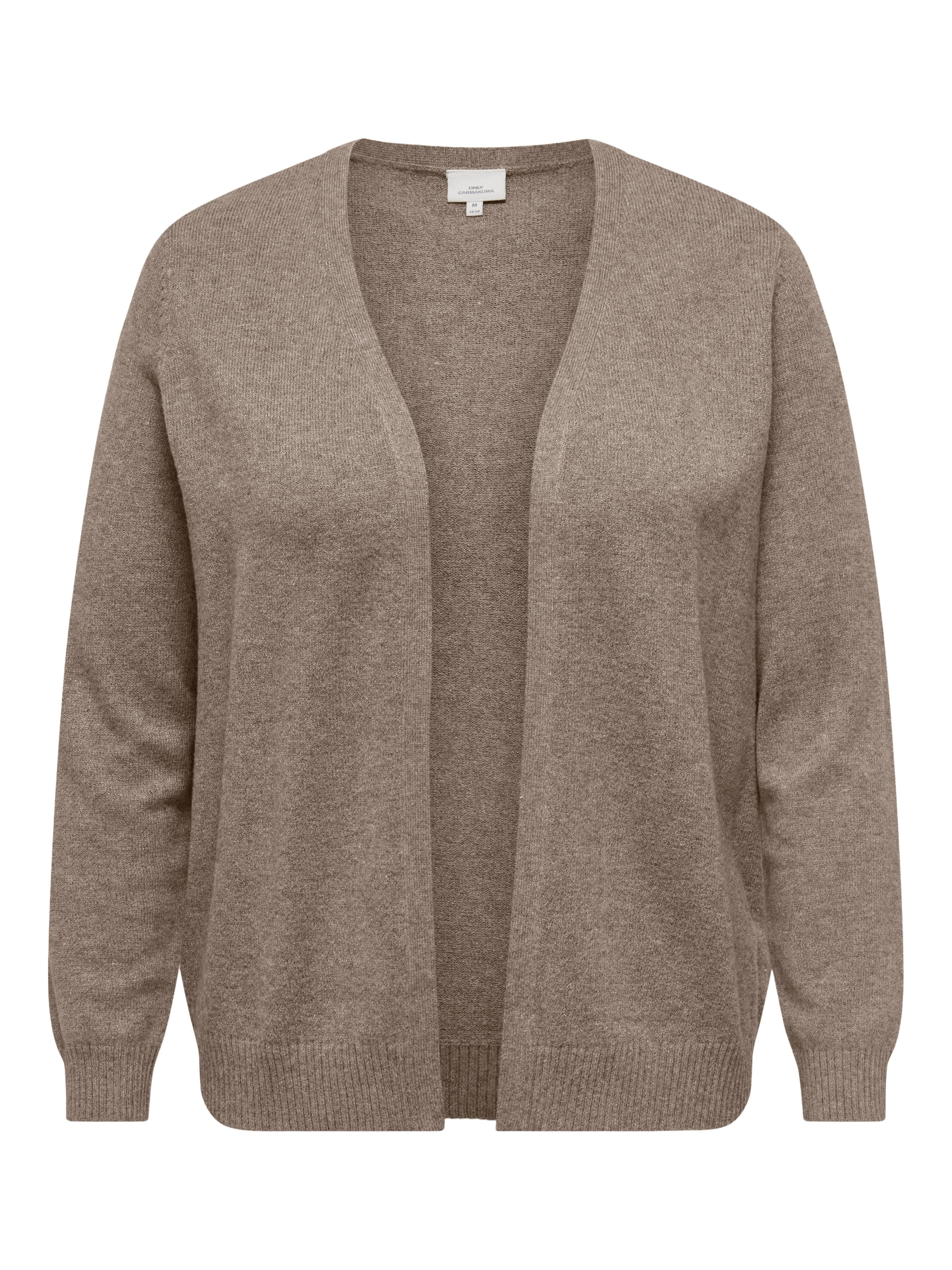 ONLY CARMAKOMA Strickjacke »CARPRINCESS LS SHORT CARDI NOOS« Viskosemischung