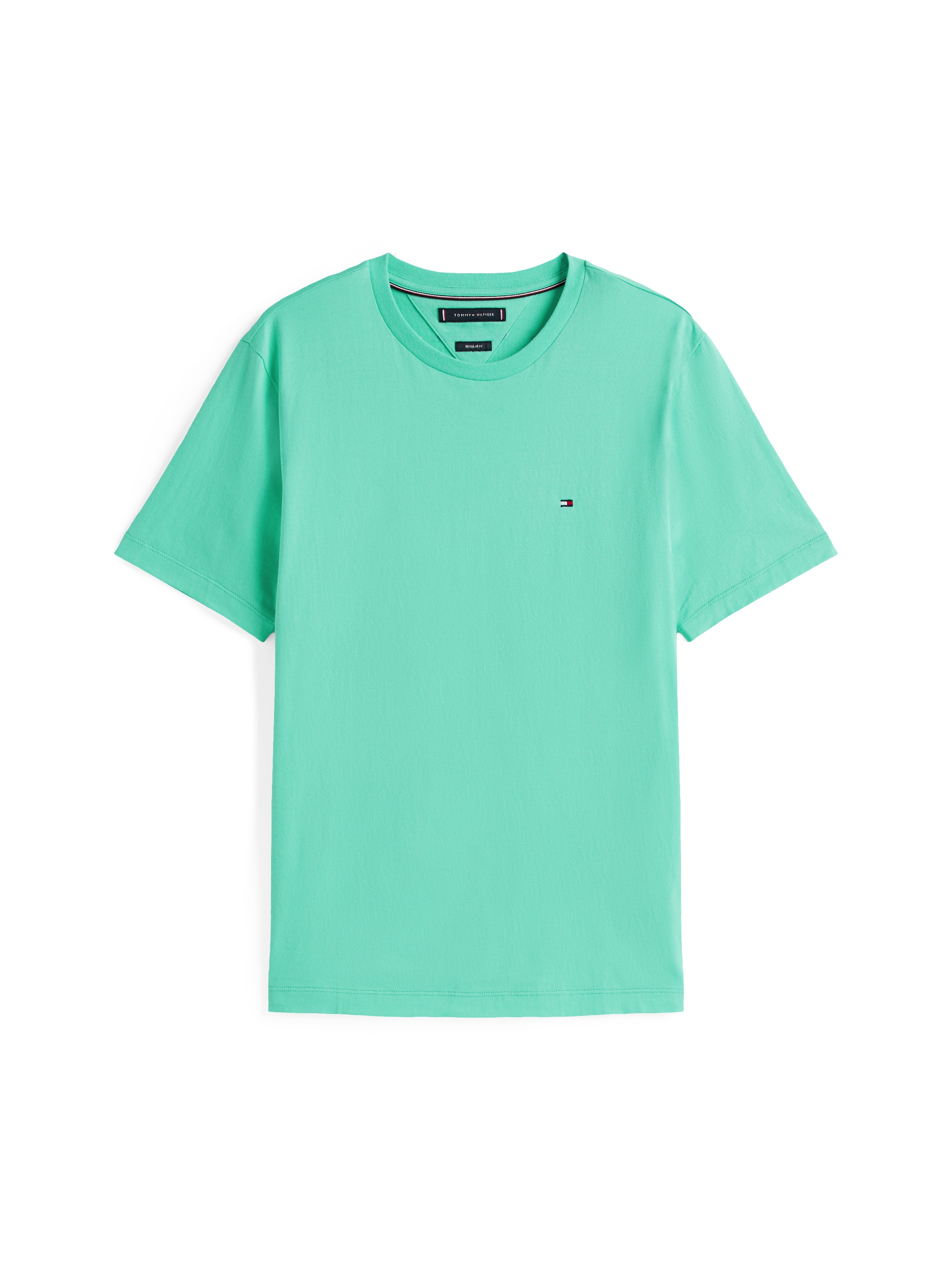 Tommy Hilfiger T-Shirt »ESSENTIAL REG FIT SOLID TEE«, mit Rundhalsausschnitt